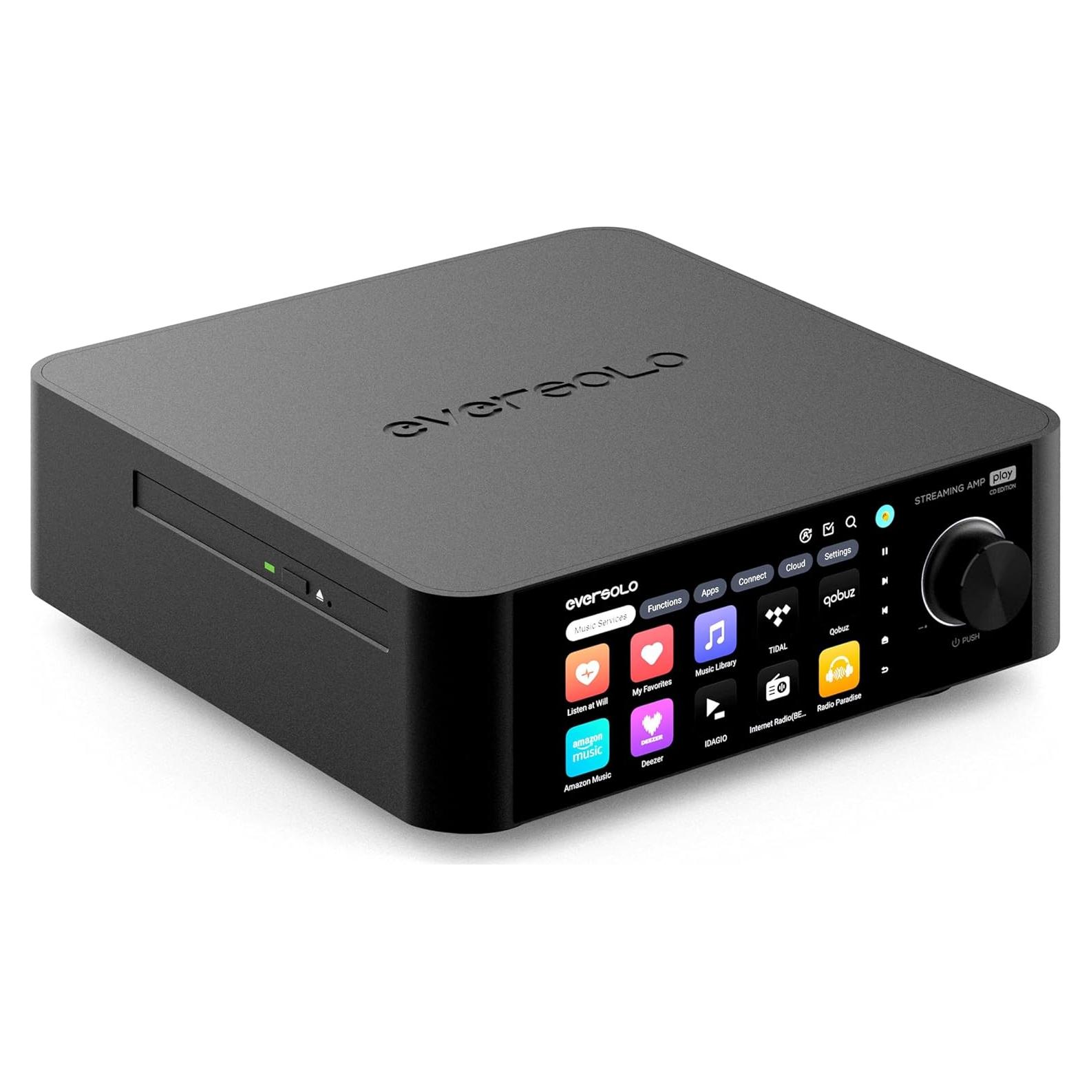 Reproductor de Música Eversolo Play CD 110W Amplificador HiFi