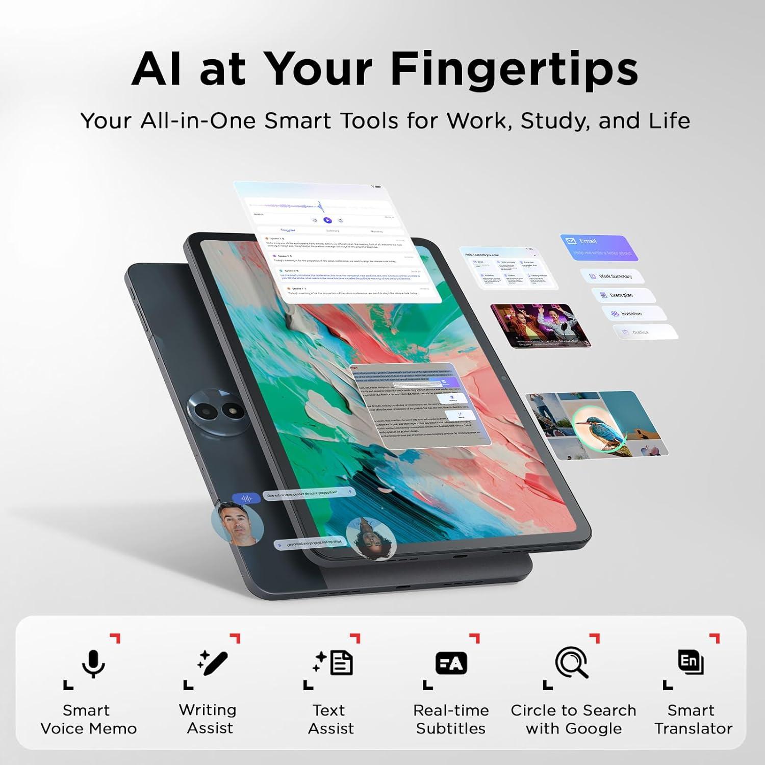 Tableta TCL NXTPAPER 11 Gen 2 - 11" Android, 64GB, Estilógrafo