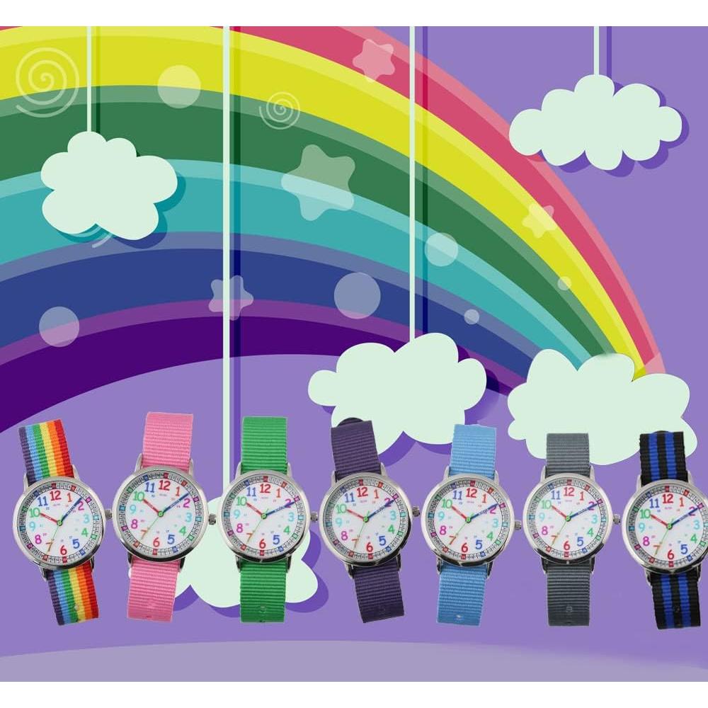 Reloj Analógico para Niños ITOOZYNN Verde 3-11 Años