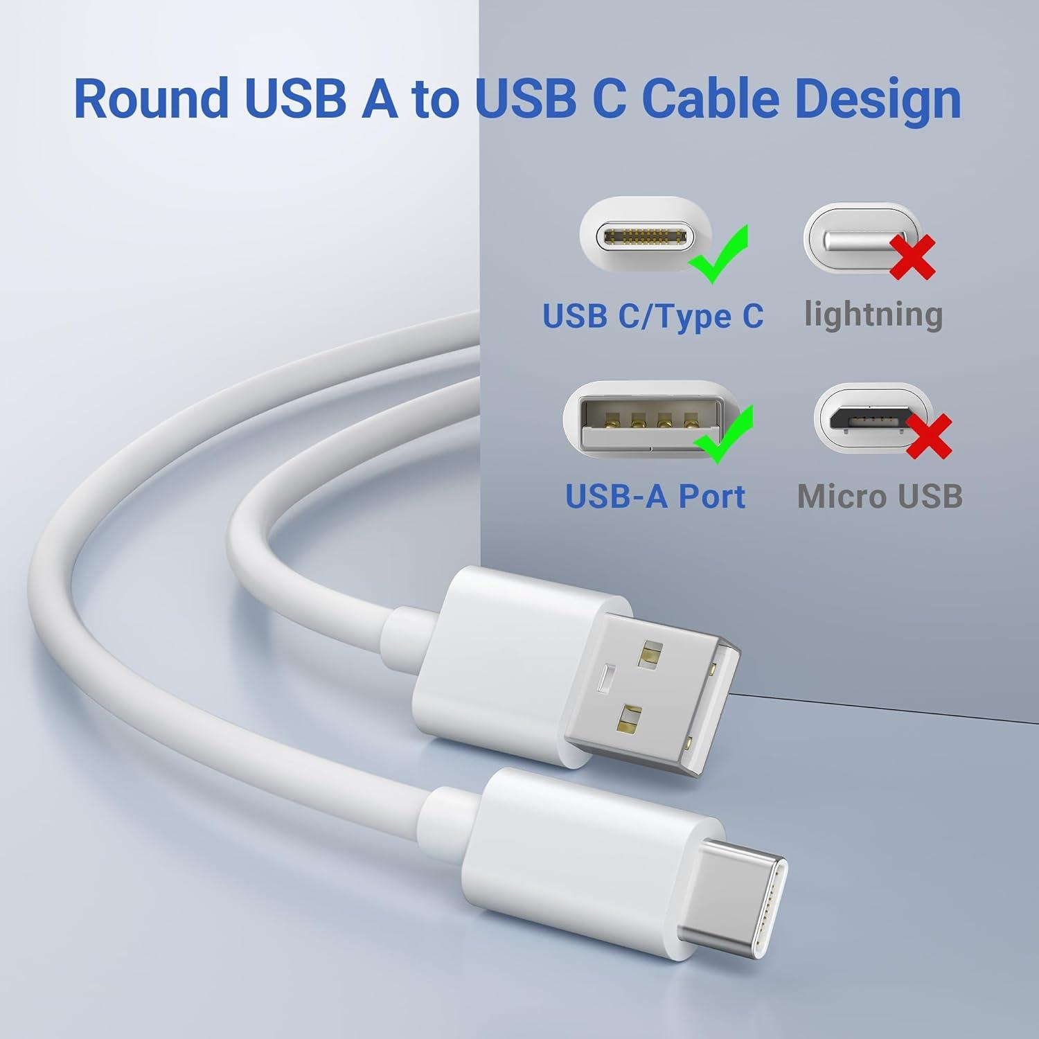 Cable de Extensión USB C Basesailor 5M 2Pack para Cámaras