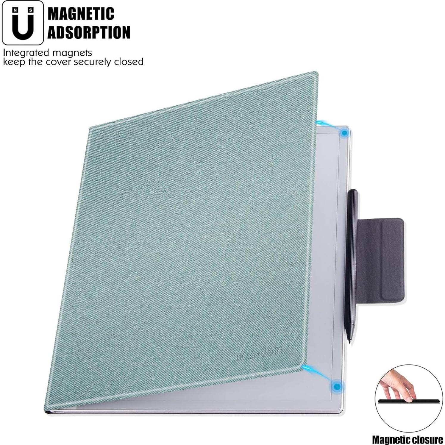 Funda Magnética BOZHUORUI para 13.3" Boox Note Max y Tab X C