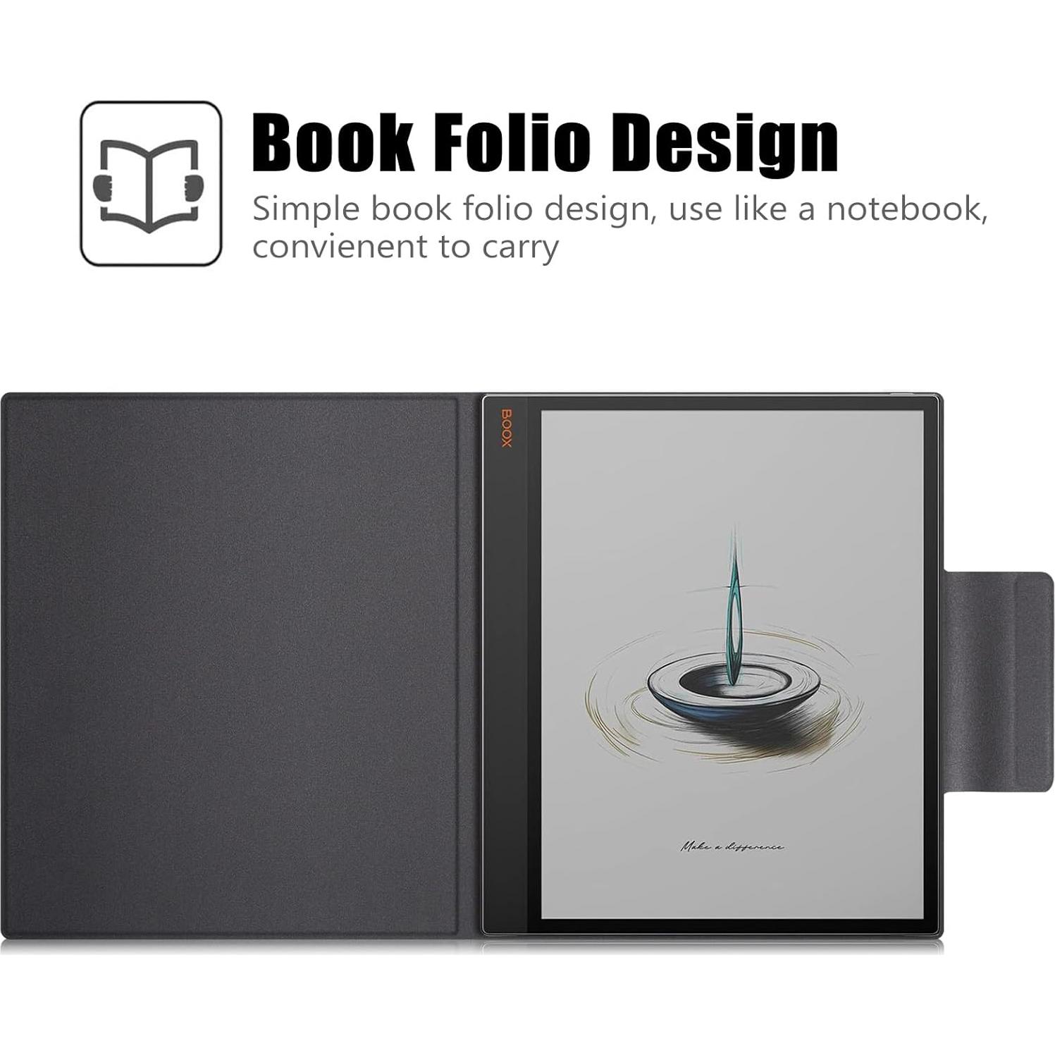 Funda Magnética BOZHUORUI para 13.3" Boox Note Max y Tab X C