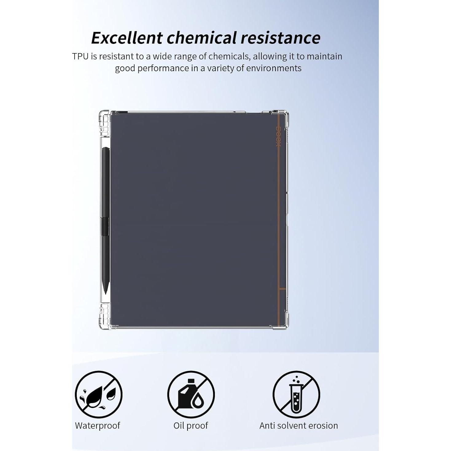 Funda para Tableta Onyx Boox Note Air2/Air2 Plus 10.3" Transparente