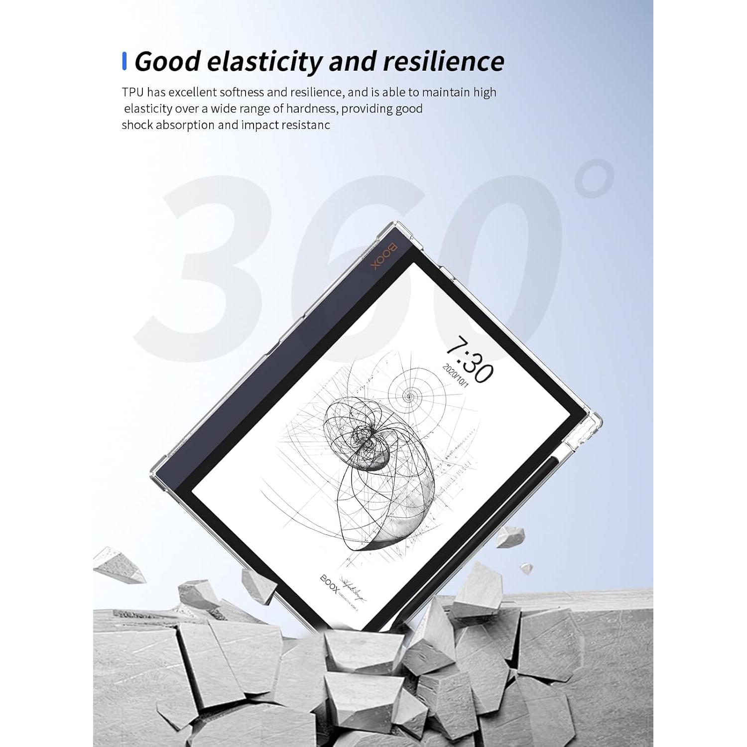 Funda para Tableta Onyx Boox Note Air2/Air2 Plus 10.3" Transparente