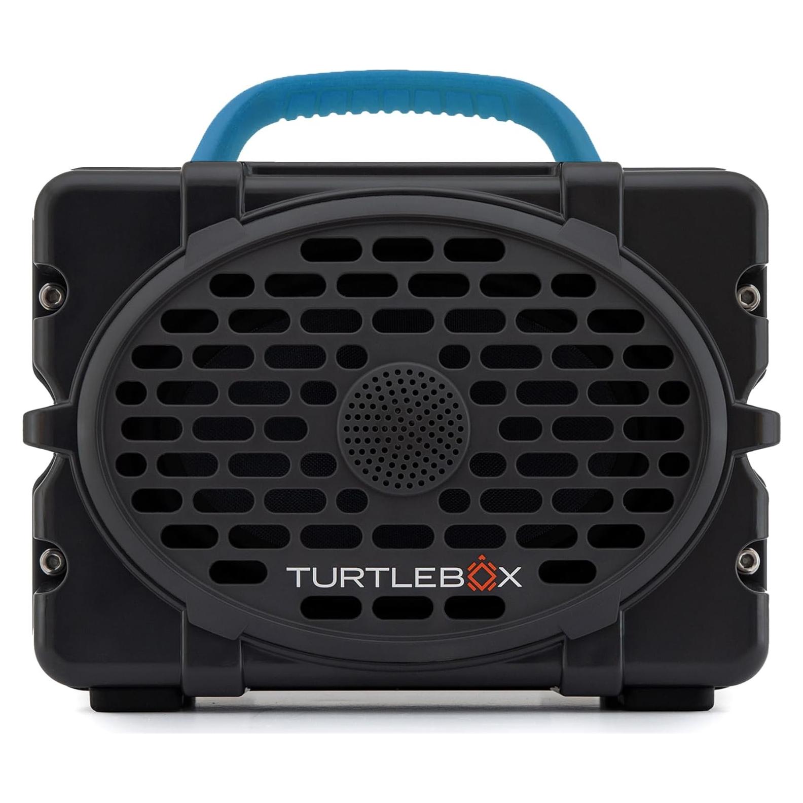 Altavoz Bluetooth Turtlebox Gen 3 Impermeable 120dB Gris/Azul