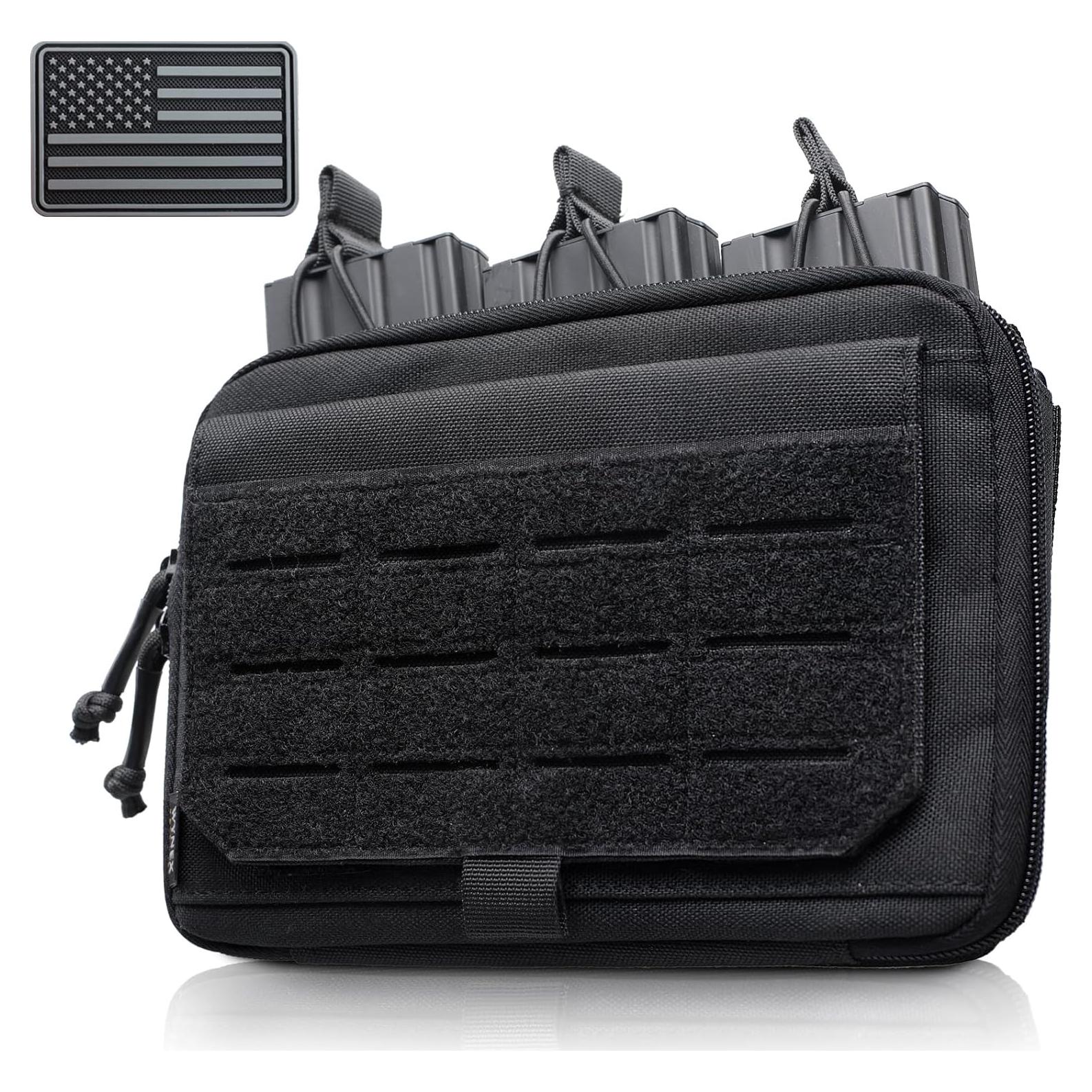 Bolsa Administrativa Táctica Wynex WY-0226B Negra 23x5x16cm