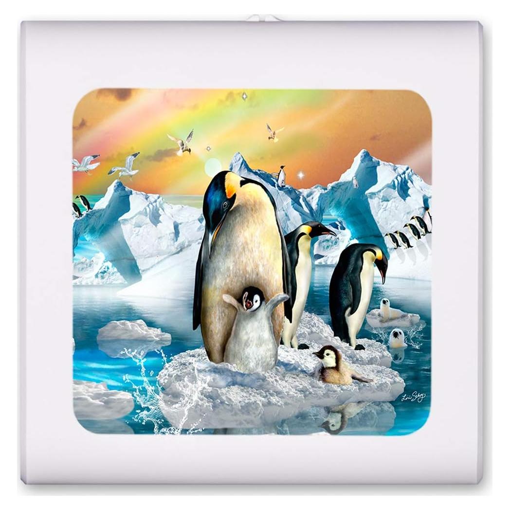 Luz Nocturna LED Art Plates Regulable con Sensor Automático