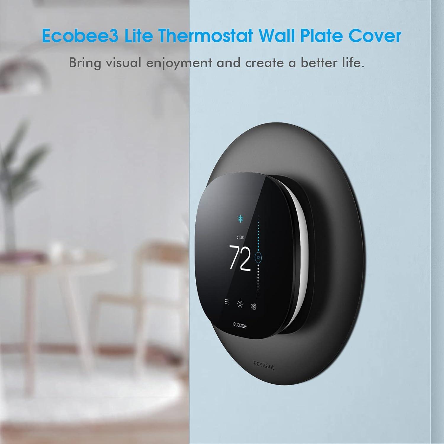 Placa de Pared CaseBot para Termostato Ecobee3 Lite y Ecobee3