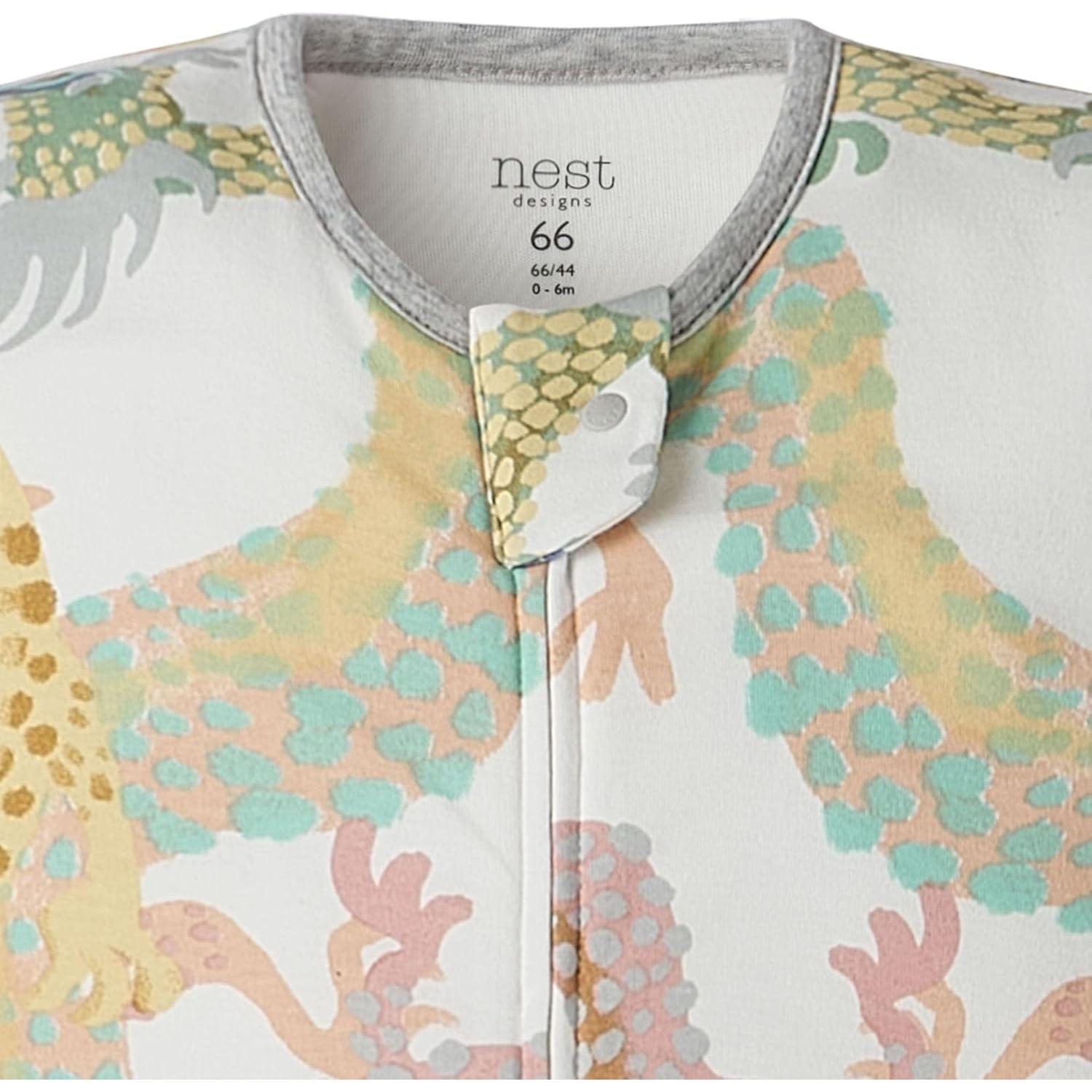 Saco de Sueño Algodón Orgánico Nest Designs 0-6M Danza del Dragón