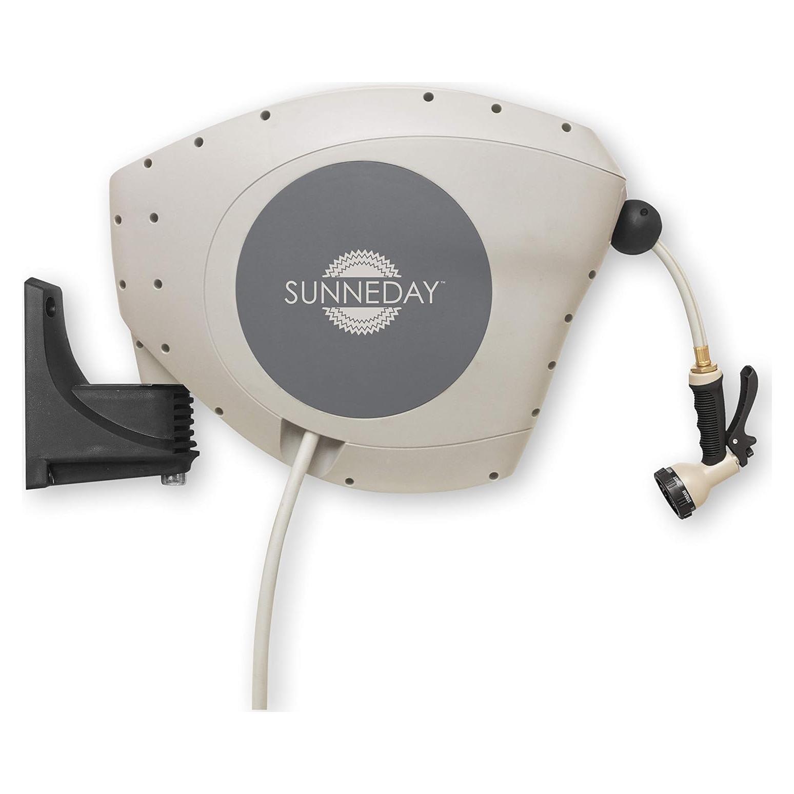 Manguera Retráctil Automática 20m Sunneday GKW Beige/Gris
