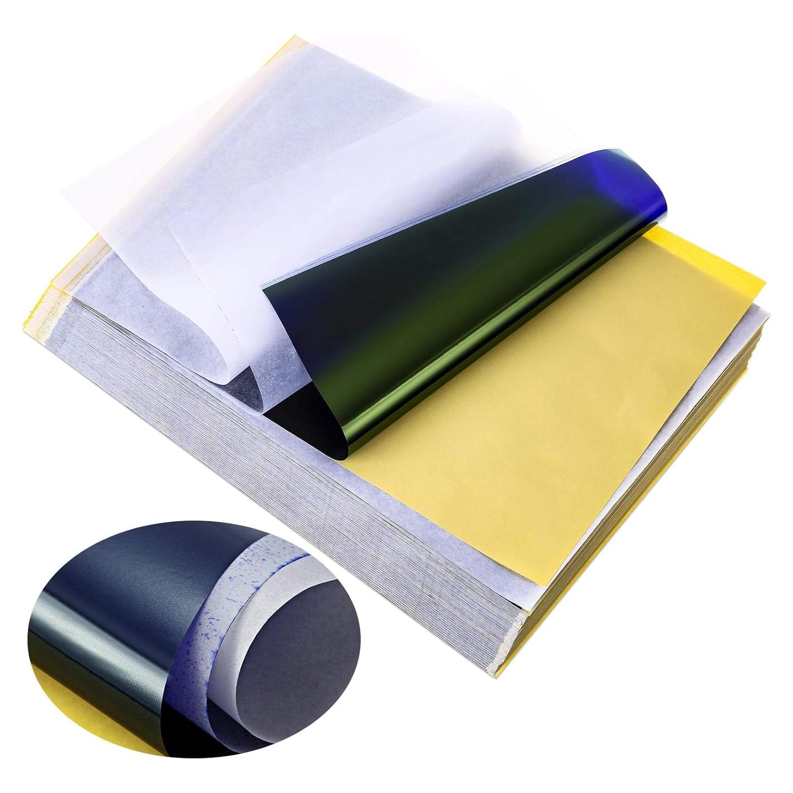 Papel de Transferencia de Tatuaje Audab 38 Hojas 21x30 cm