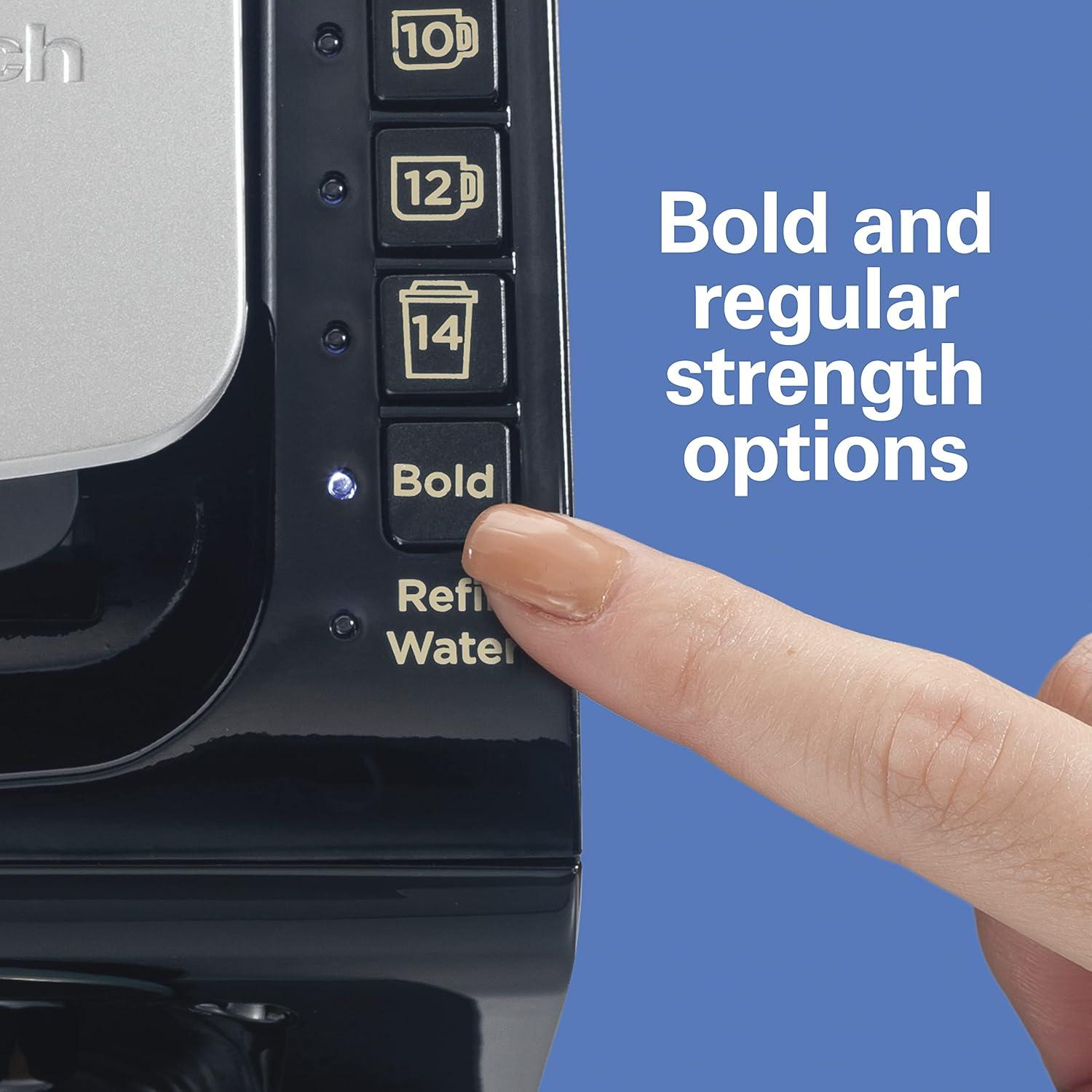 Cafetera Hamilton Beach FlexBrew 1 Taza 1.5L Automática Negra