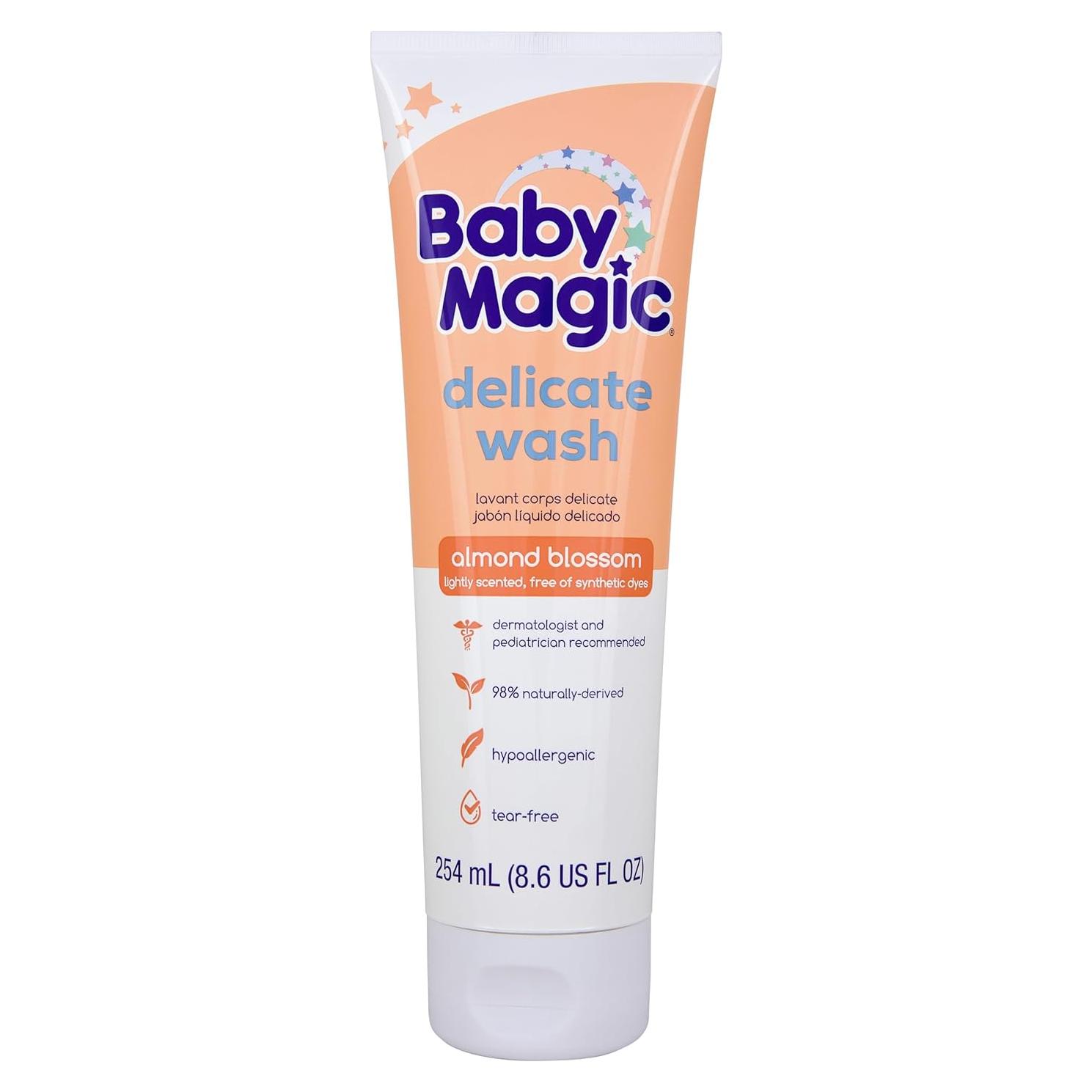 Baby Magic Lavado Delicado 255 ml - Hipoalergénico para Bebés