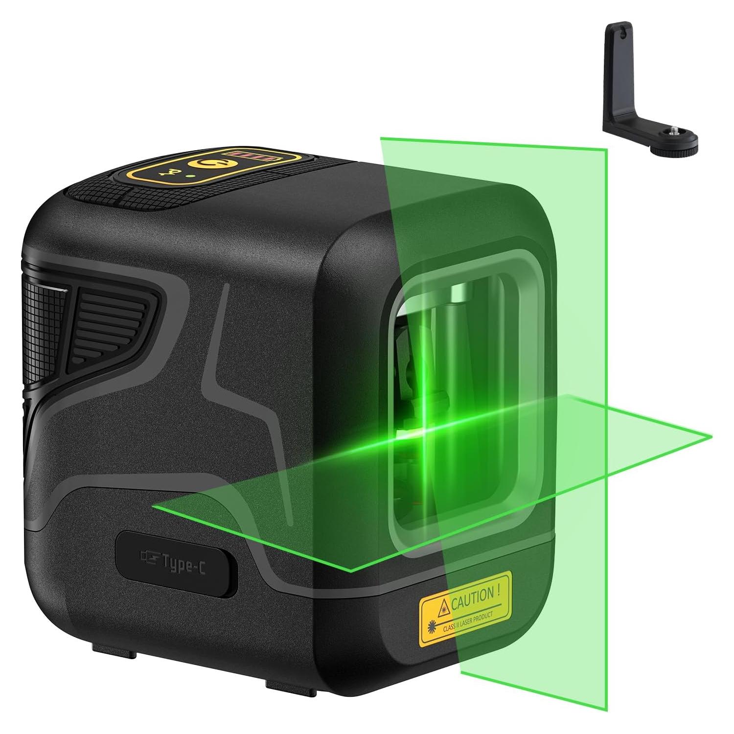 Nivel Láser Verde Fanttik D2 Pocket 30 m Automático