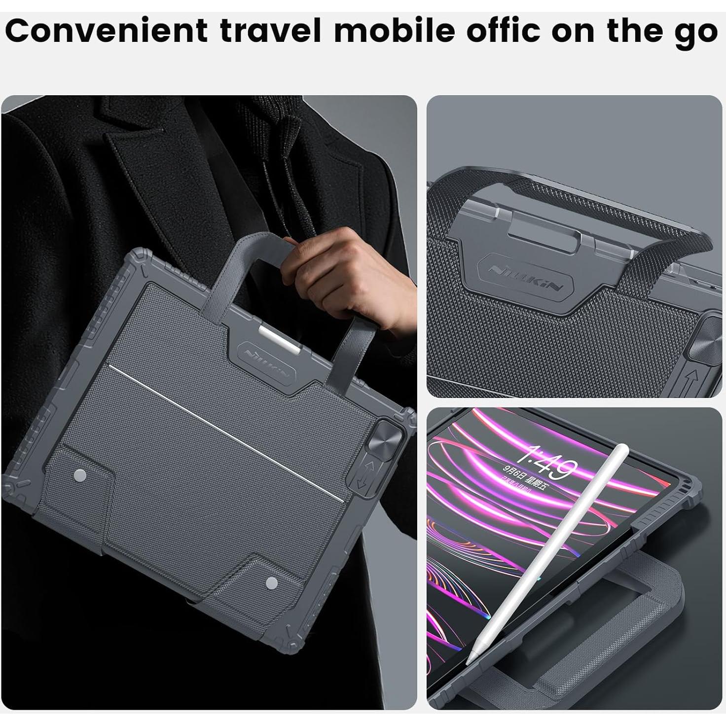 Funda Teclado Retroiluminado Nillkin para iPad Air 13" y Pro 12.9"