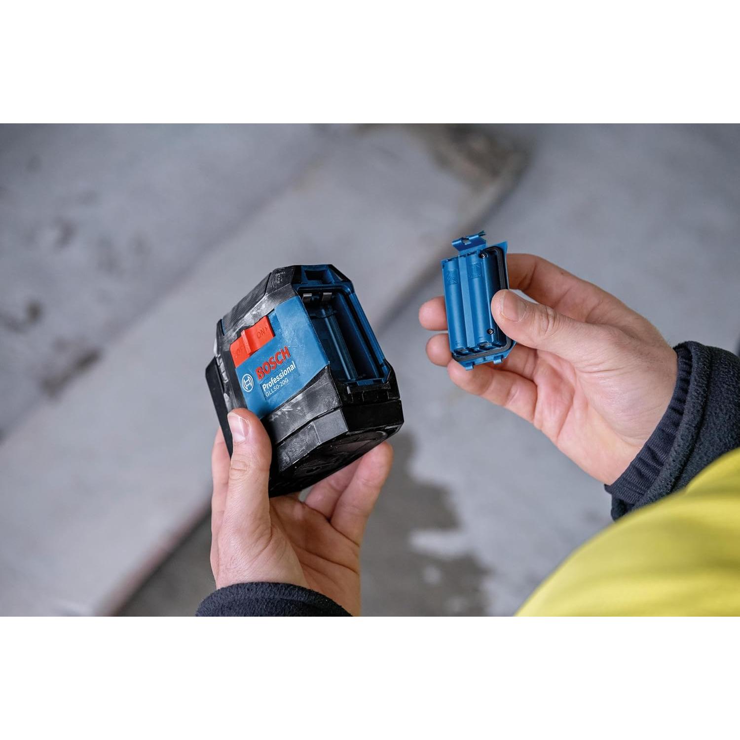 Láser de Línea Cruzada Bosch GLL50-20GL Verde 20m