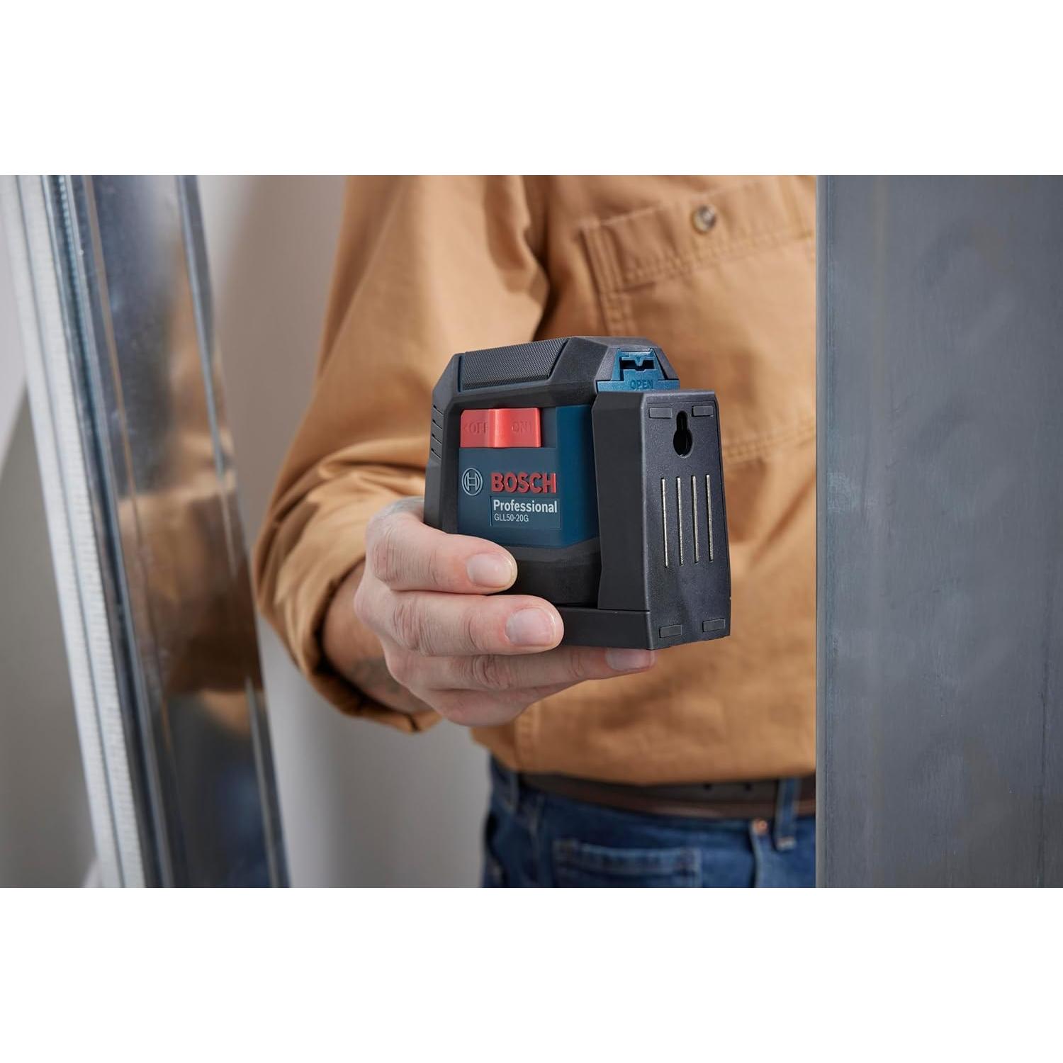 Láser de Línea Cruzada Bosch GLL50-20GL Verde 20m