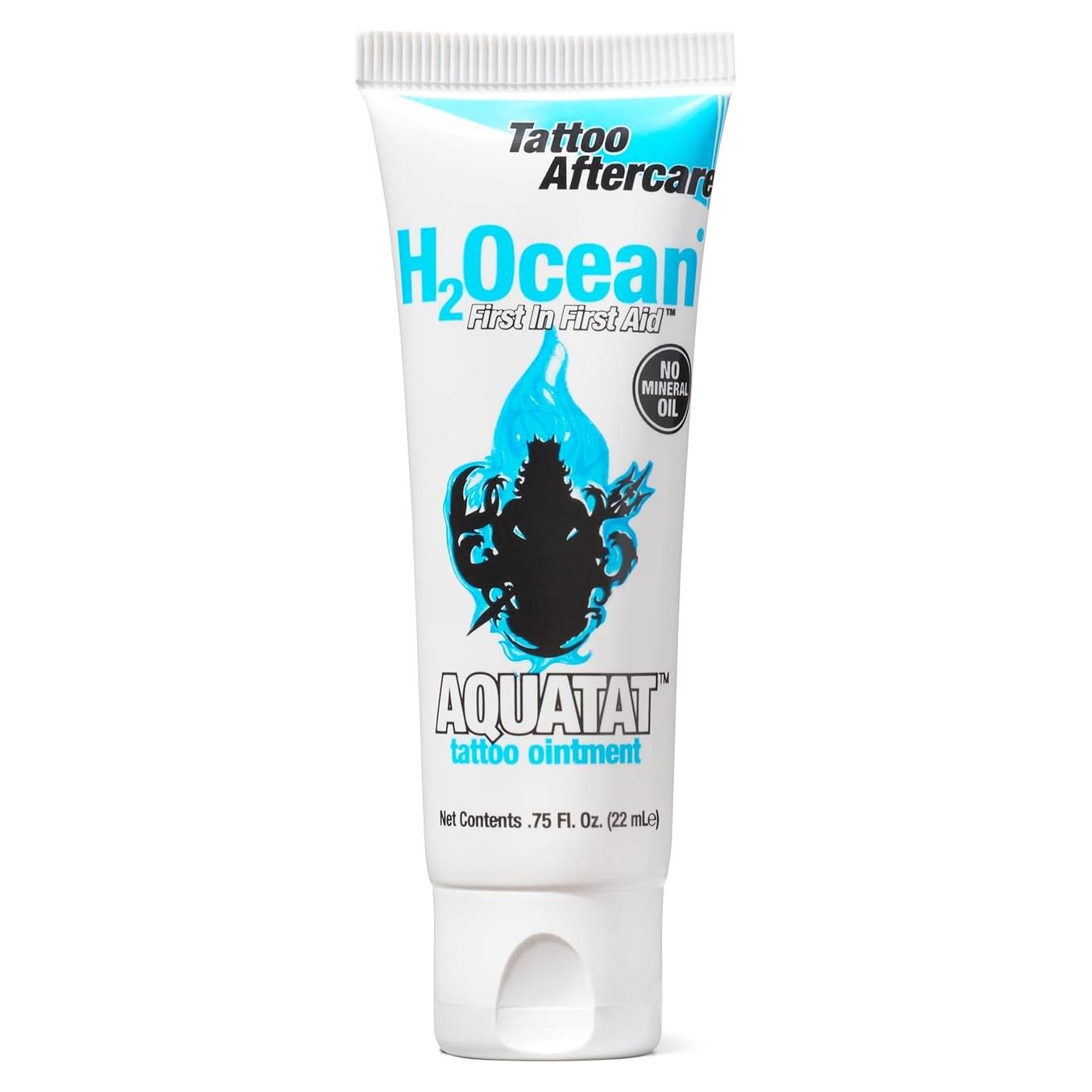 H2Ocean Aquatat Crema Cuidado Tatuajes 21.26 g Sin Fragancia