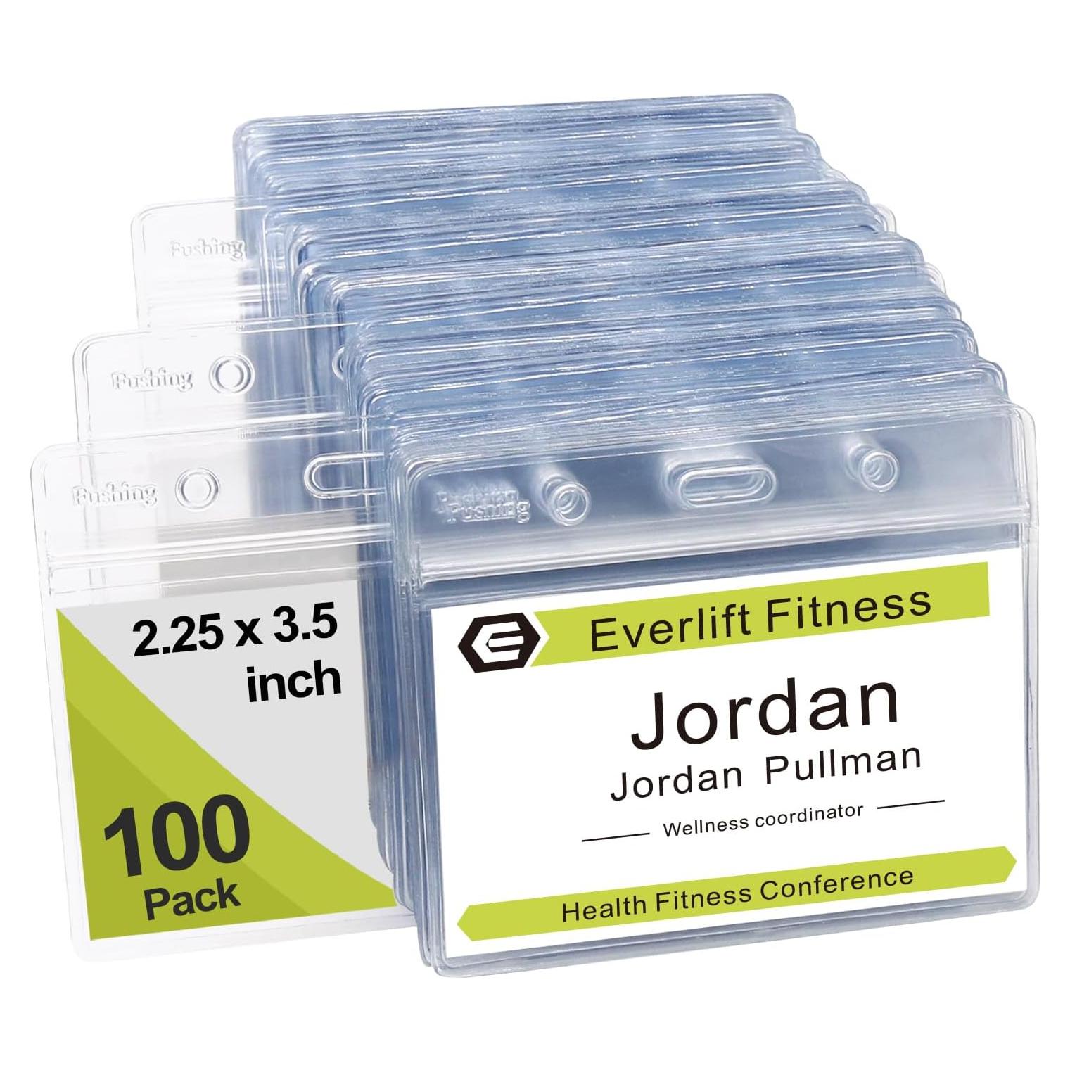 Sujetadores de Plástico Fushing 100 Pcs para Identificación