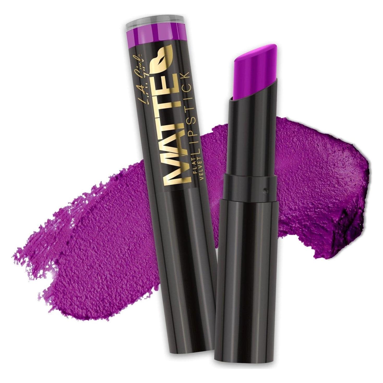 Labial Mate L.A. Girl GLC820 Terciopelo 21g Color Audaz