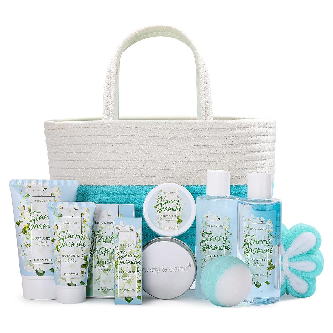 Conjunto de Regalo de Spa 11 Piezas Body & Earth Azul