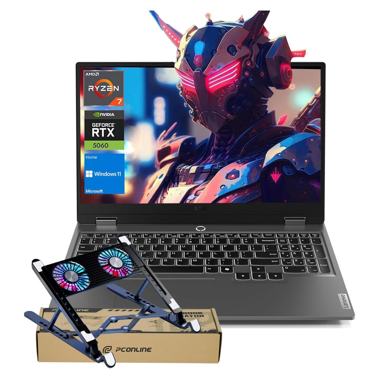 Laptop para Juegos Lenovo LOQ 15.6" FHD RTX 5060 64GB 4TB