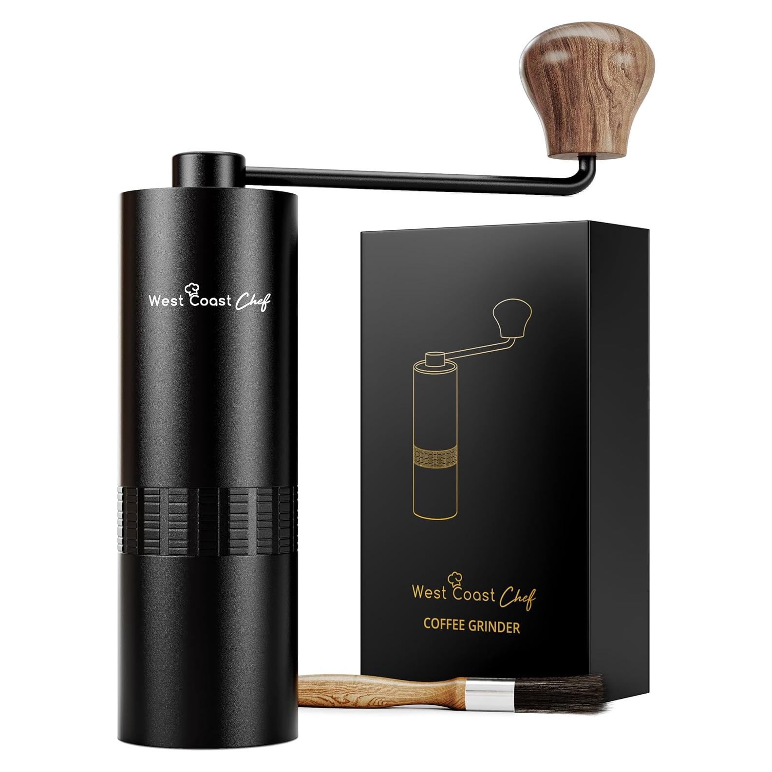 Molino de Café Manual West Coast Chef - Portátil 0.72 kg