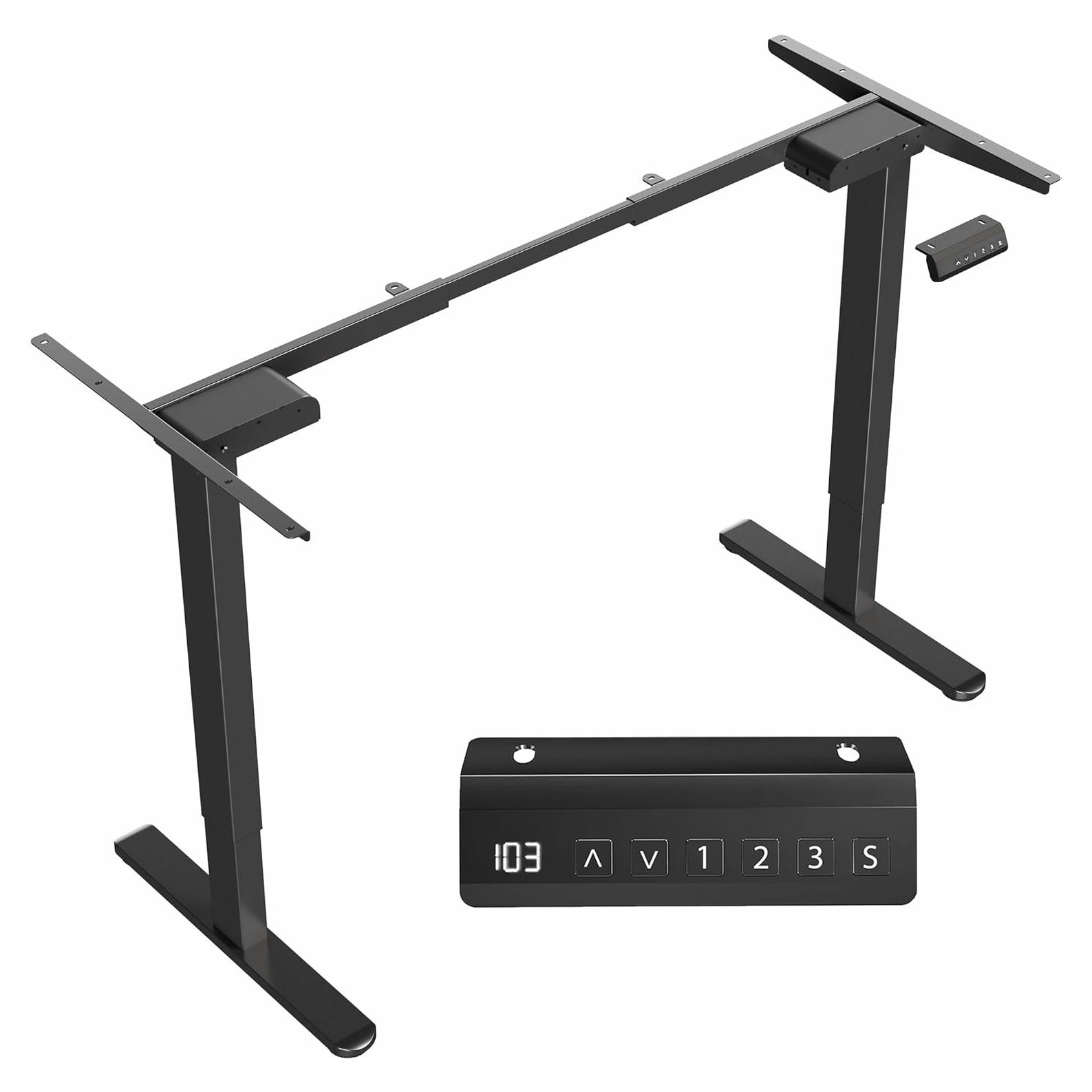 Marco de Escritorio Eléctrico VIVO DESK-V122EB Ajustable 72-120 cm