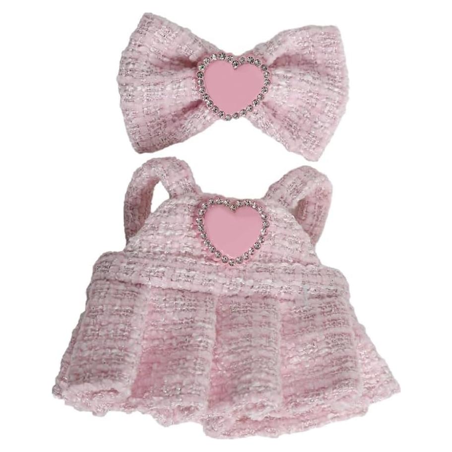 Conjunto de Ropa para Muñecas 17cm Genérico 2pc Rosa