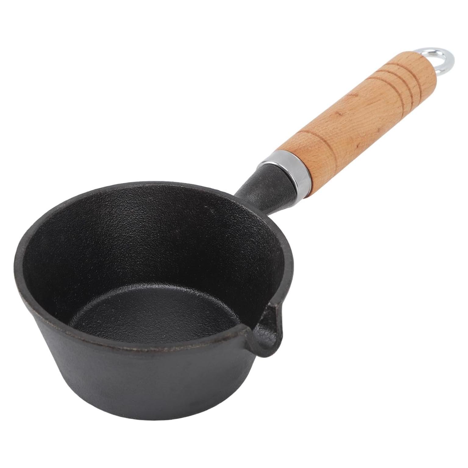 Mini Sartén de Hierro Fundido YIHAOSSING 11x5cm Antiadherente