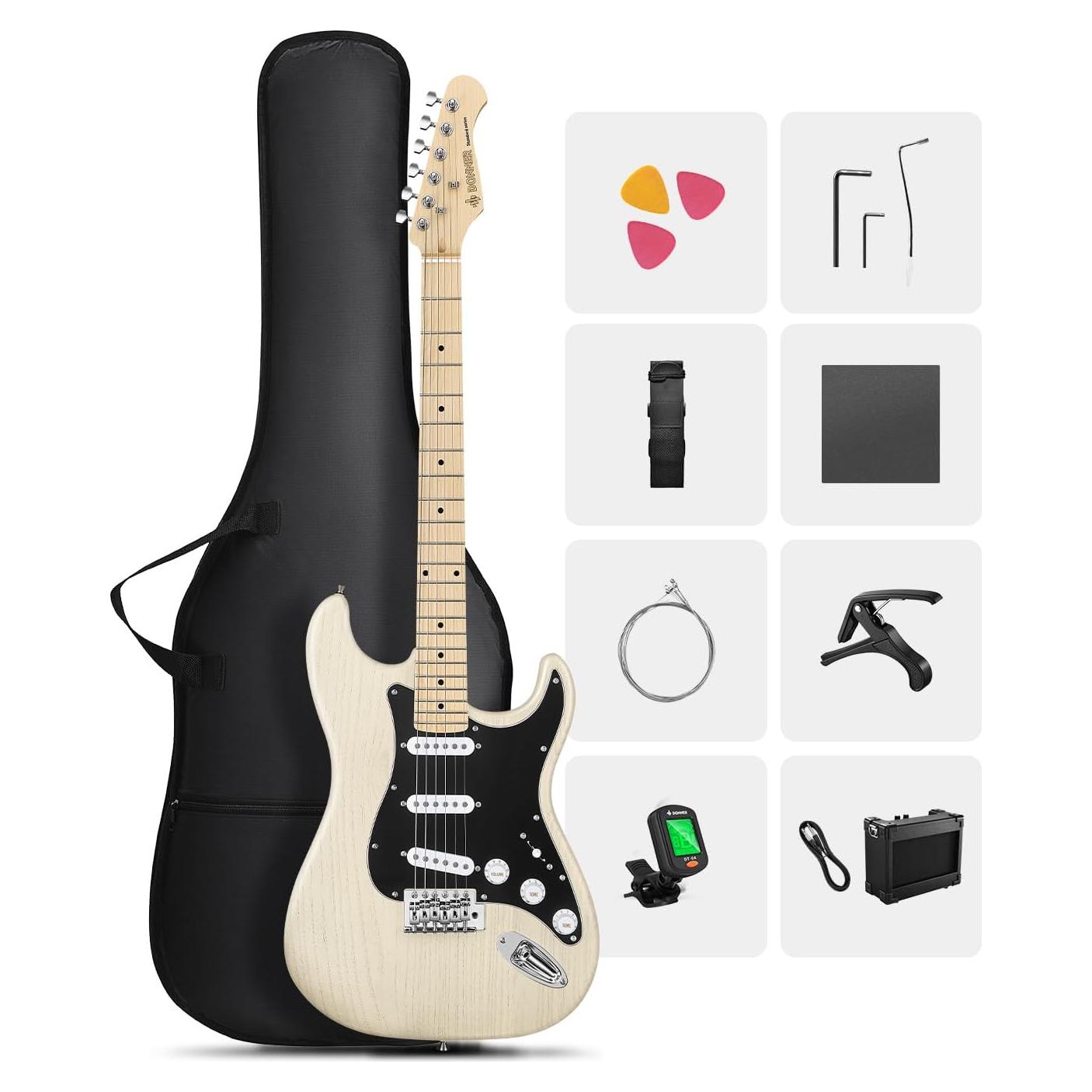 Guitarra Eléctrica DONNER DST-80 39" para Principiantes