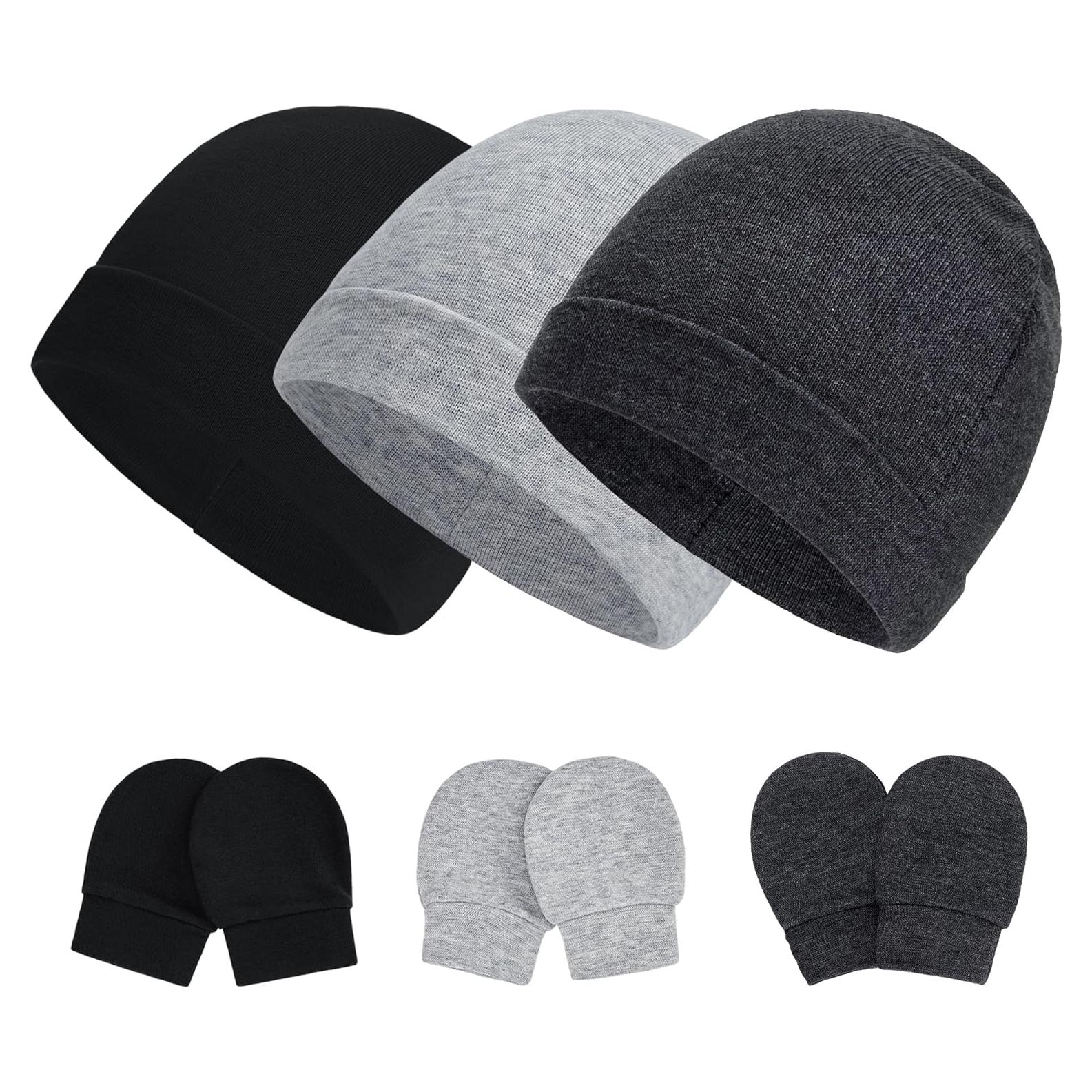 Set de Gorro y Mitones para Bebés Zando 0-3 Meses