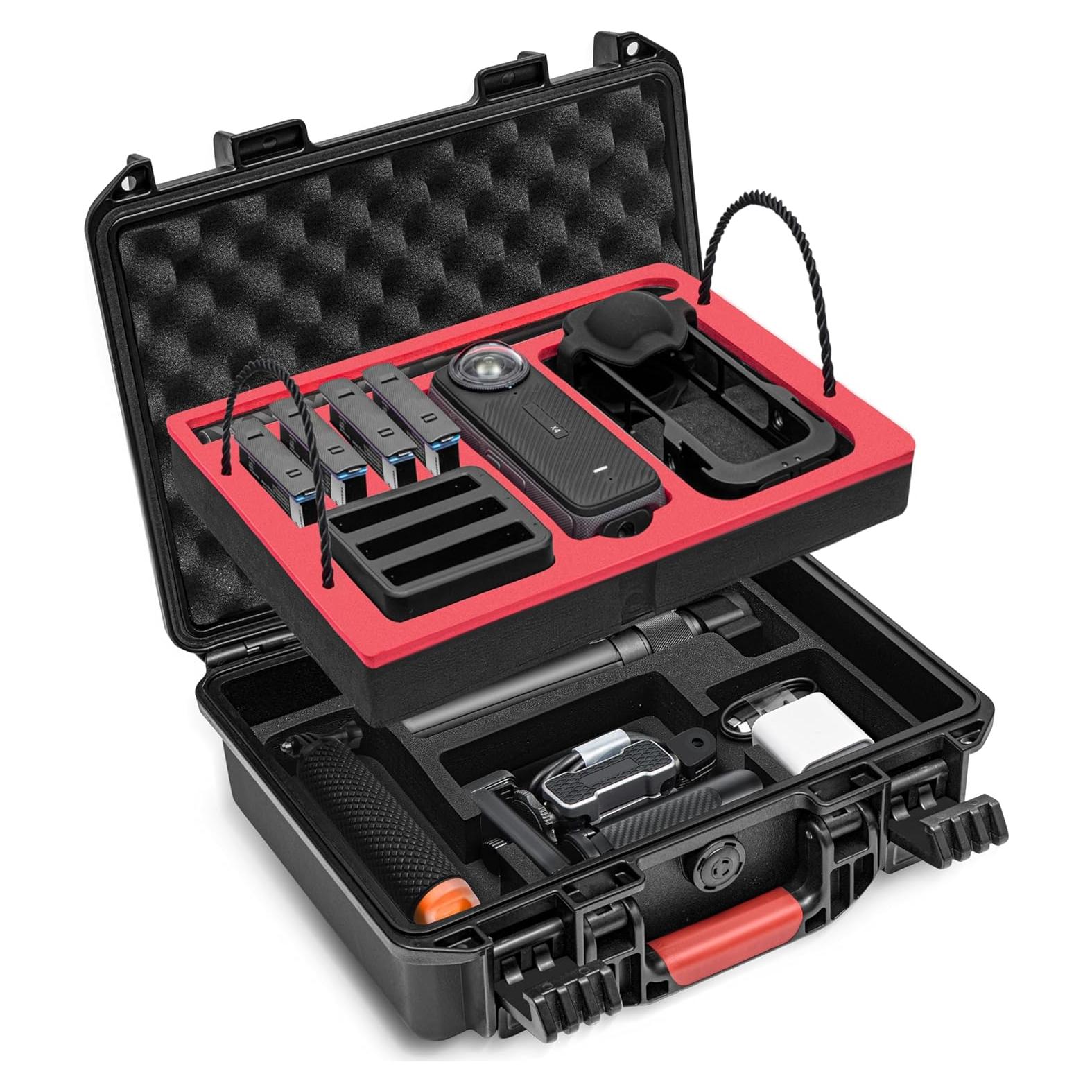 Funda Impermeable Tomat para Insta360 X4/X3 - Doble Capa IP67