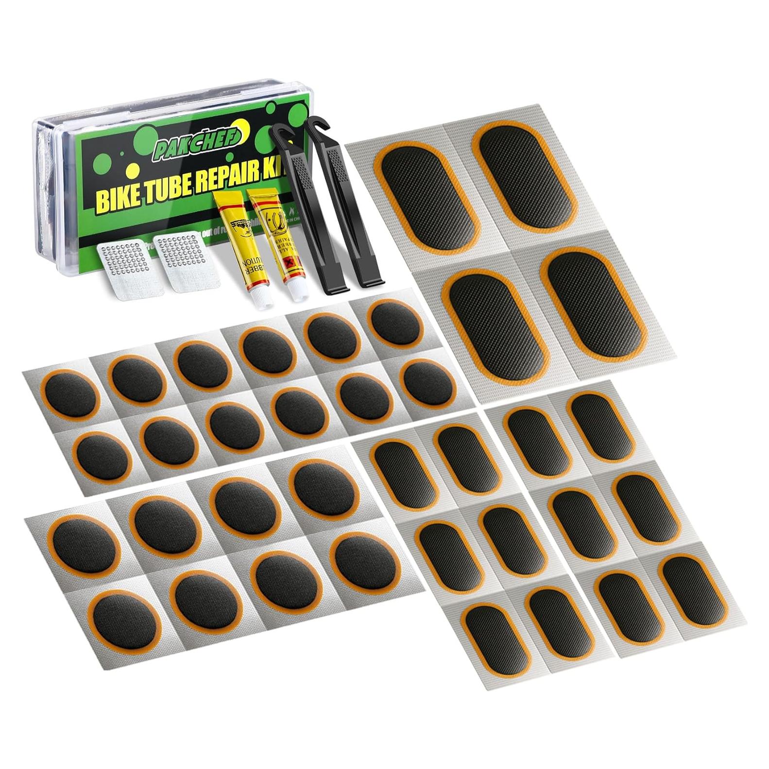 Kit de Parche para Neumáticos de Bicicleta PAKCHEF - 36 Piezas