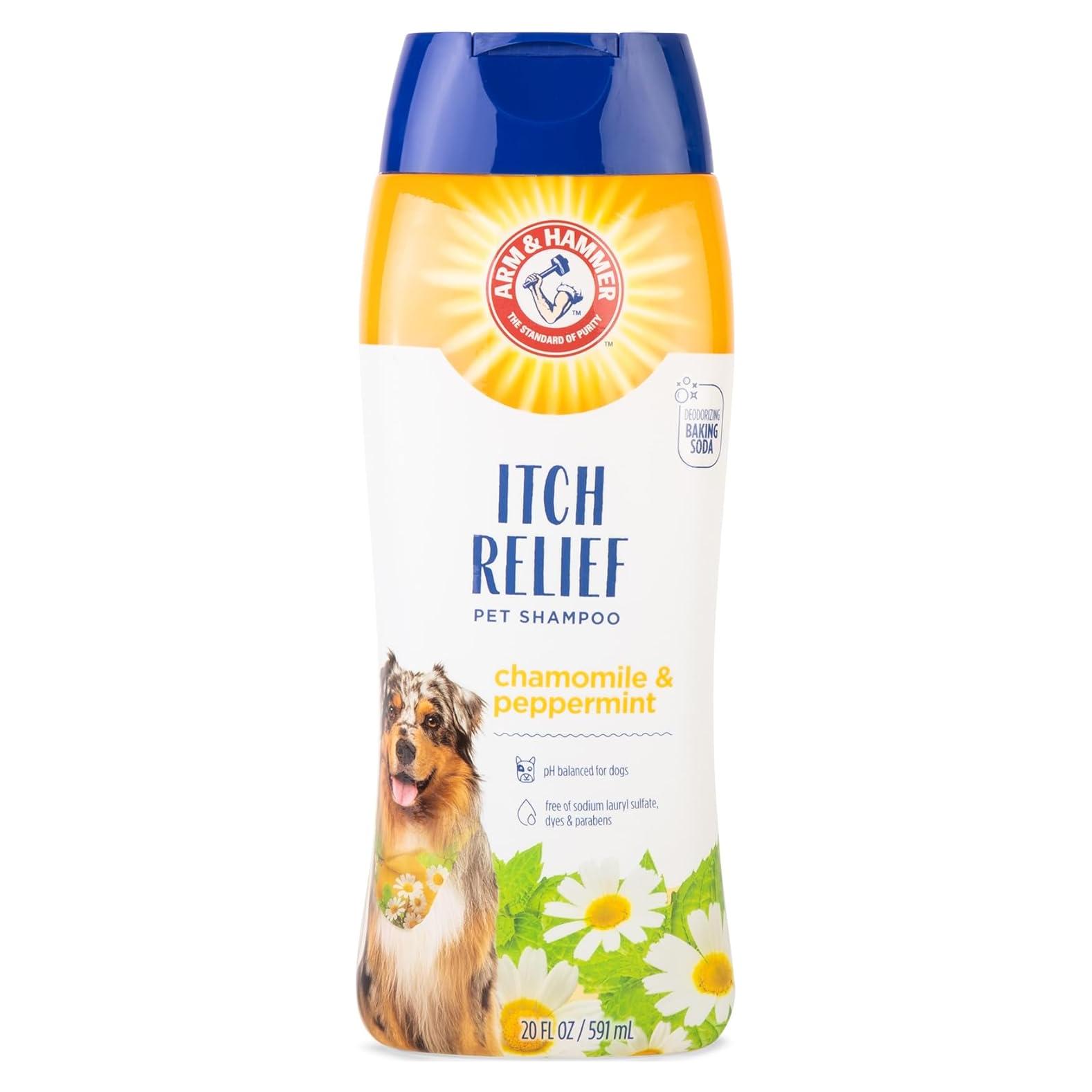 Champú para Perros Arm & Hammer 20oz Alivio Picazón Manzanilla Menta