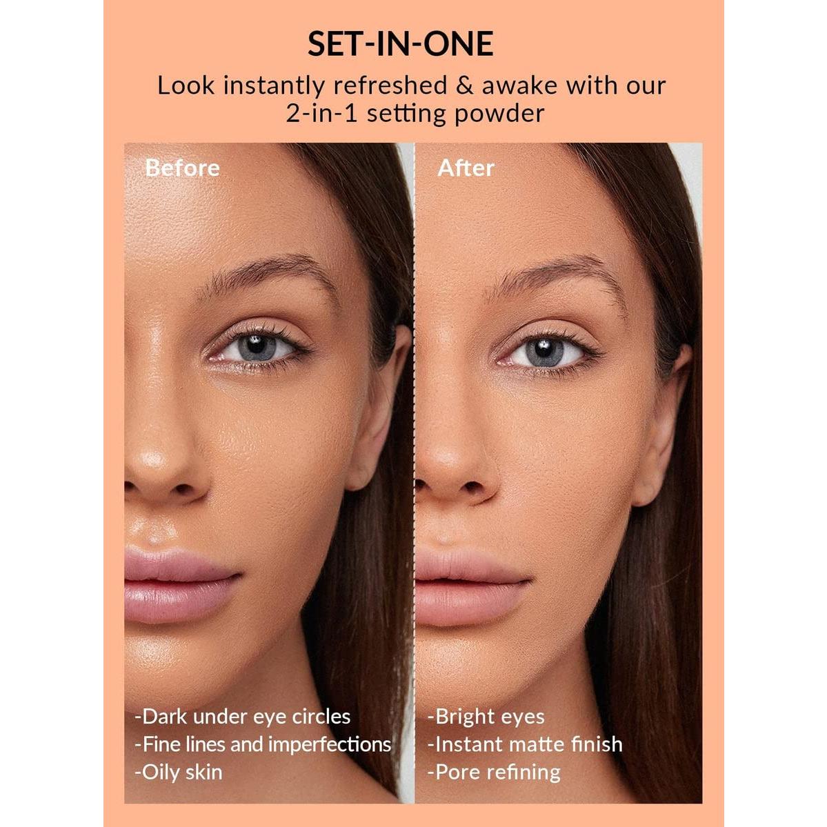 Polvo Suelto Fijador de Maquillaje SHEGLAM Bisque 133g