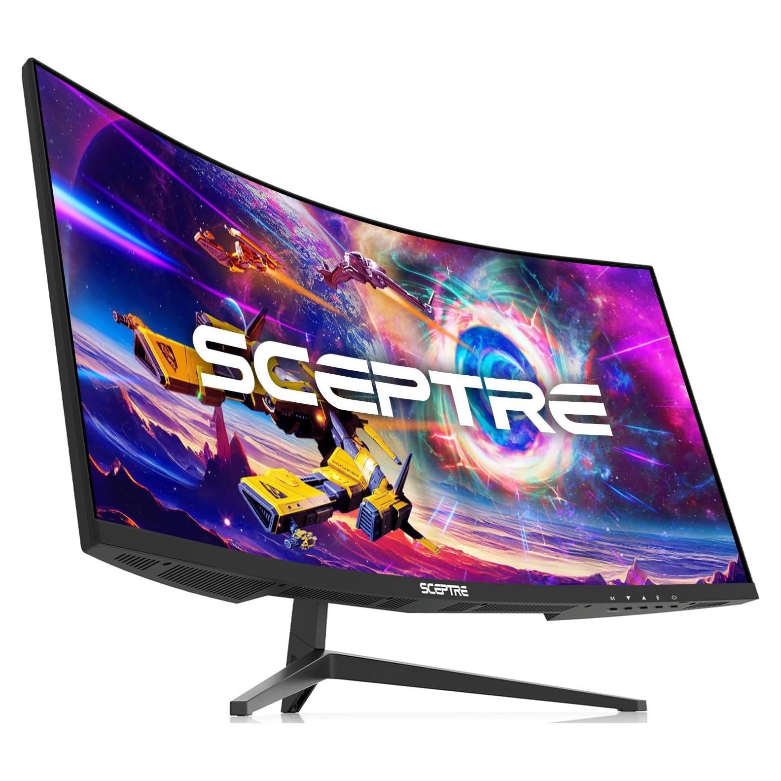 Monitor Curvo de Juegos Sceptre 30" 2560x1080 200Hz HDMI