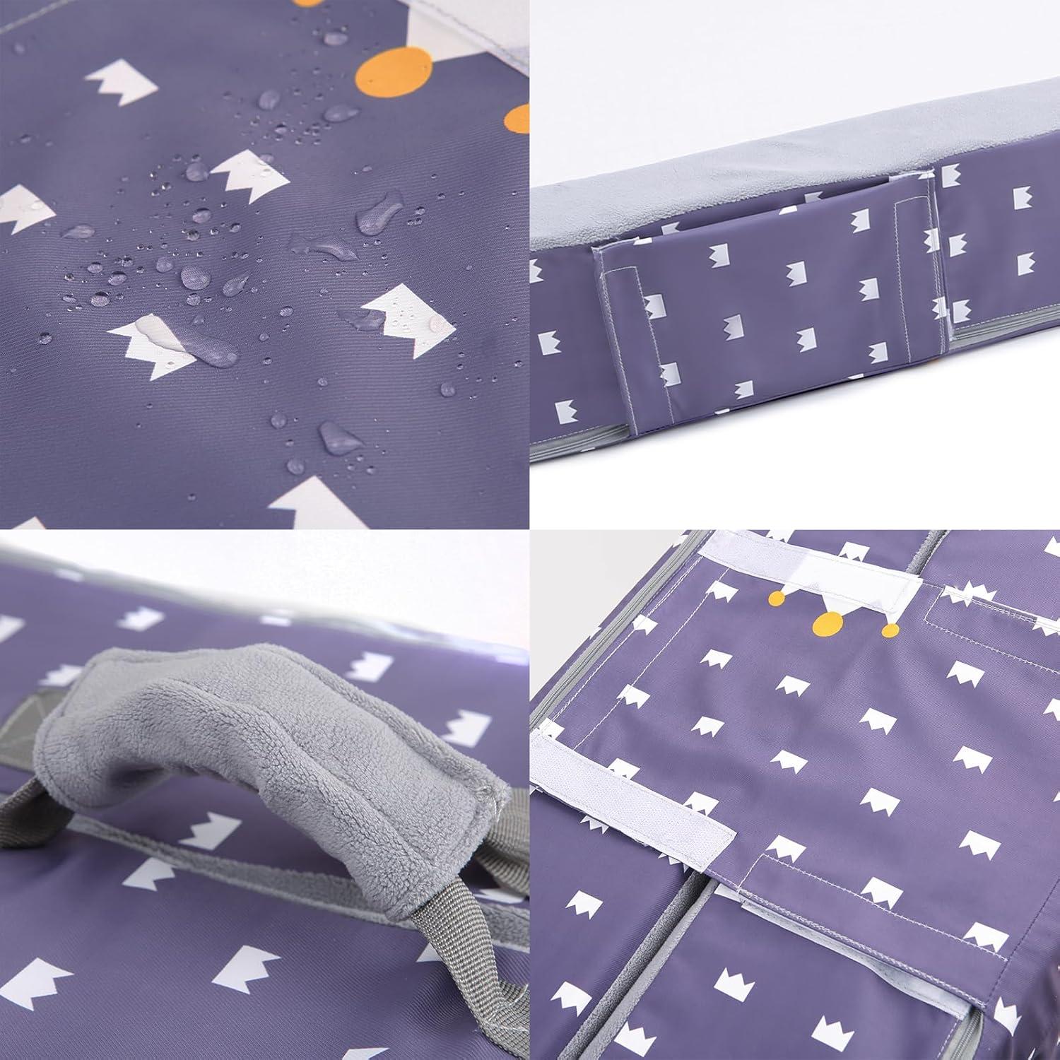 Cama de viaje plegable para niños Mooedcoe - Corona 137x50 cm