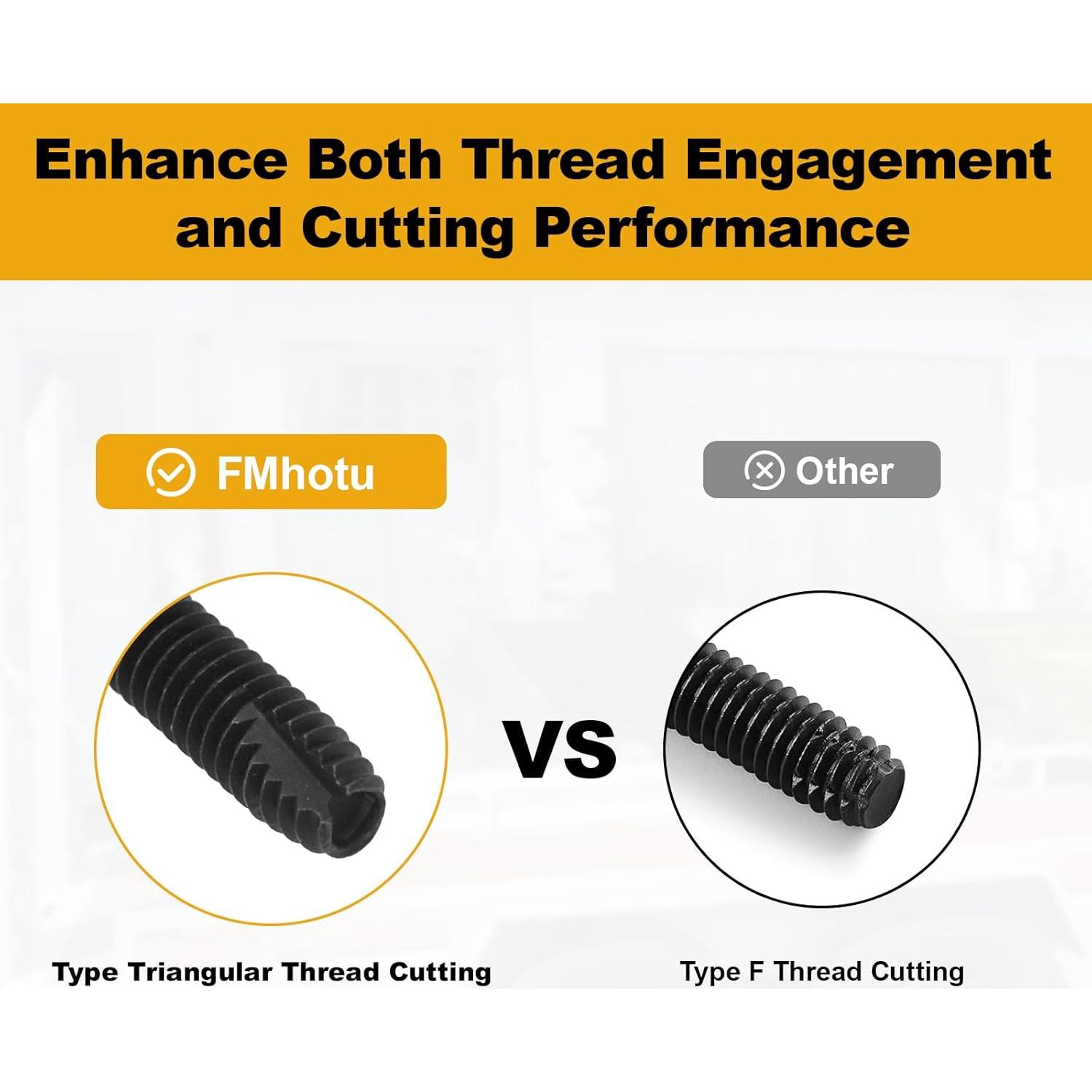 Tornillos Autoperforantes FMhotu 1/4-20 x 5 cm Tipo 7 - 100 Pzas