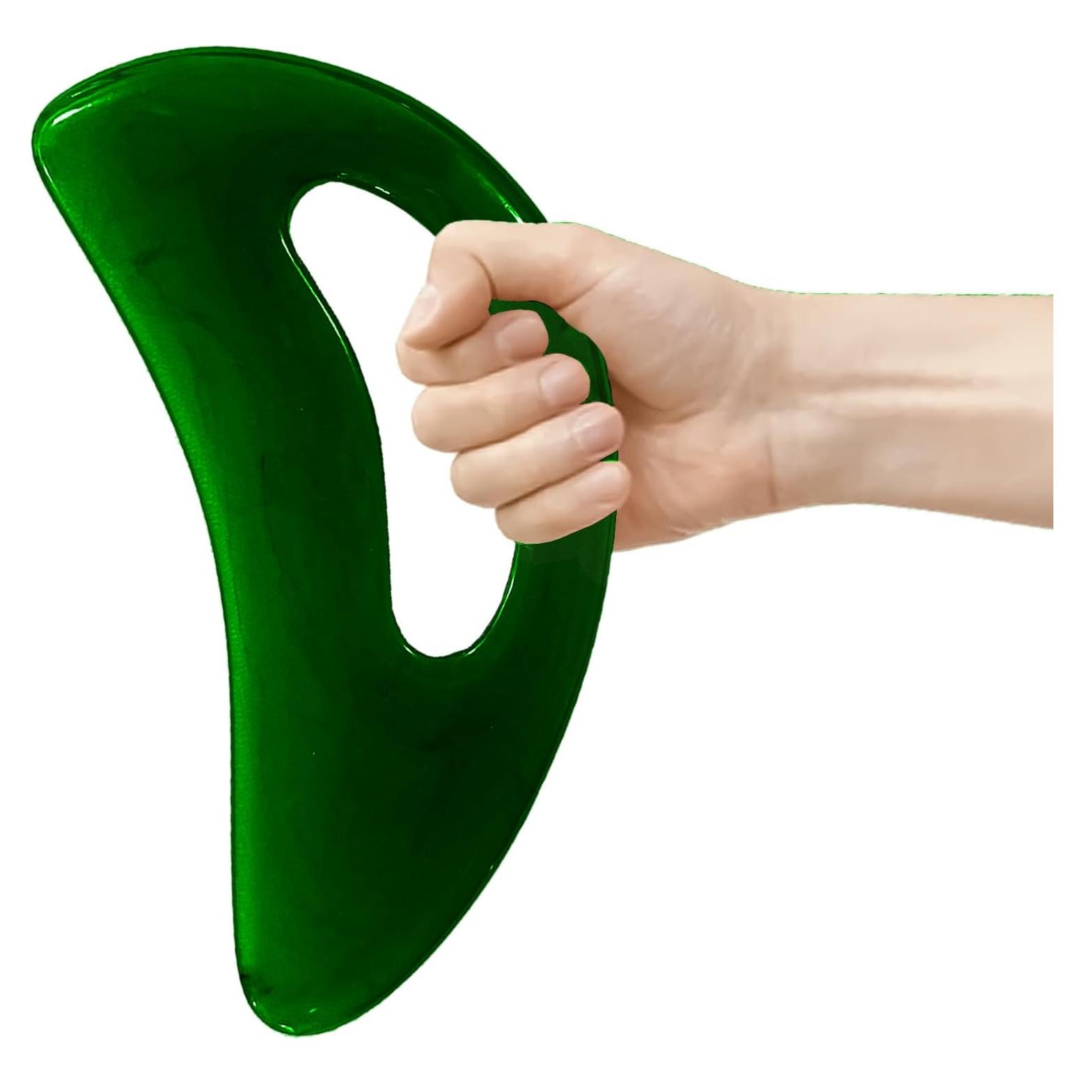 Gua Sha Grande RAAFI Rosa para Drenaje Linfático y Celulitis