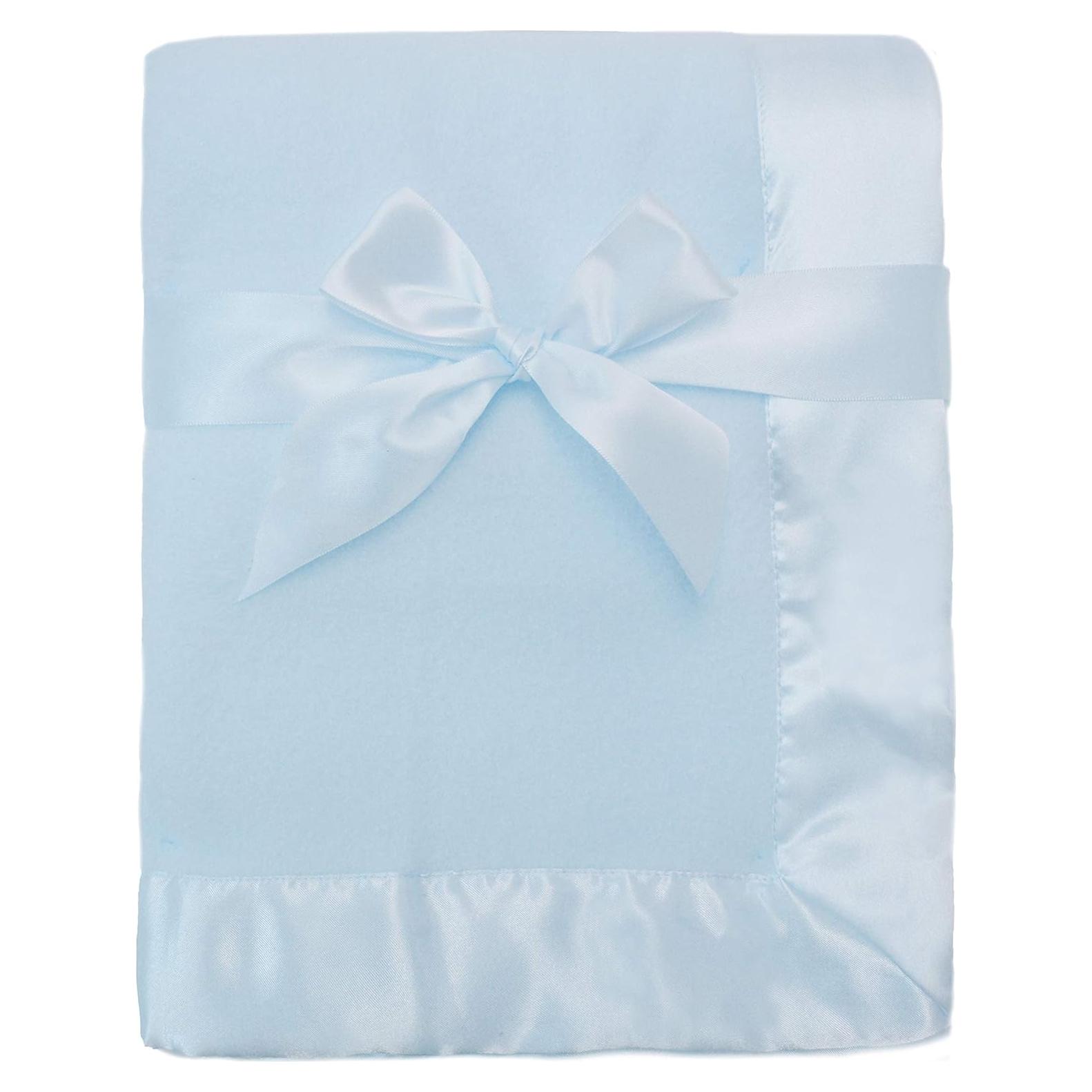 Manta de Forro Polar American Baby Company Azul 76.2x101.6 cm