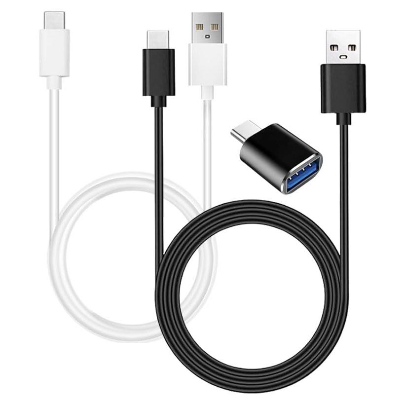 Paquete de 2 Cables de Carga Tipo C Xinya 1.0m y 0.6m