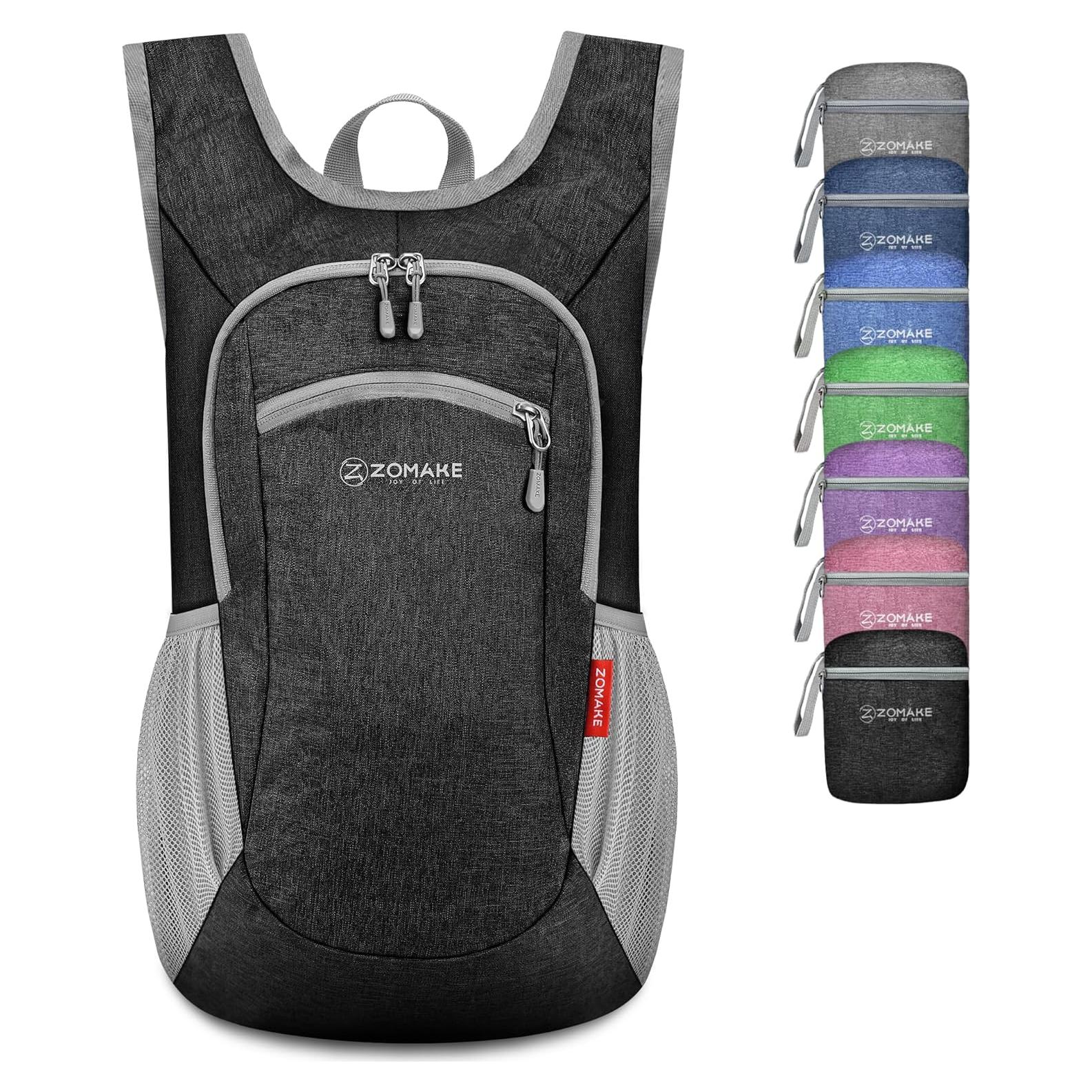 Mochila Plegable Ultra Ligera ZOMAKE 10L Resistente al Agua