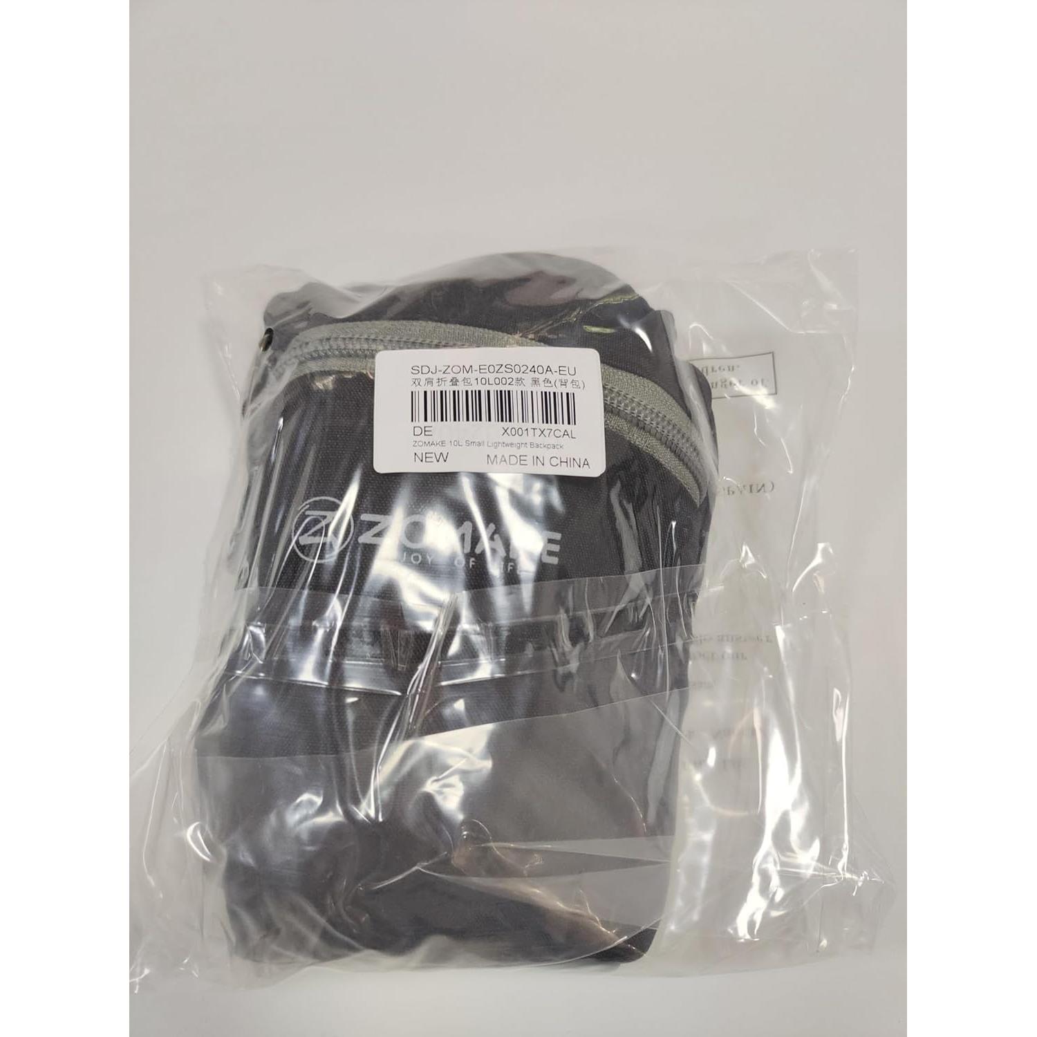 Mochila Plegable Ultra Ligera ZOMAKE 10L Resistente al Agua