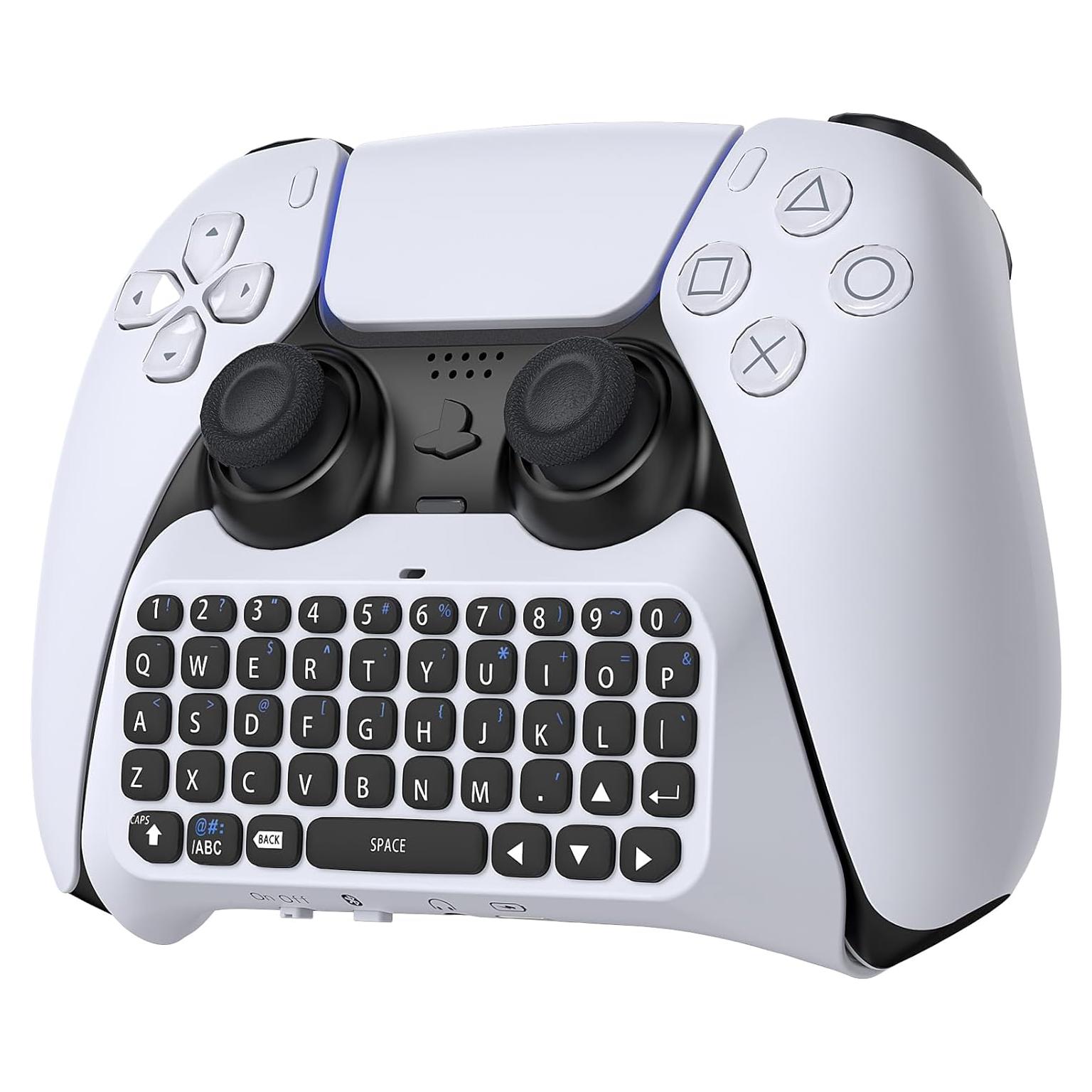 Teclado Inalámbrico MENEEA para PS5 Pro con Altavoz