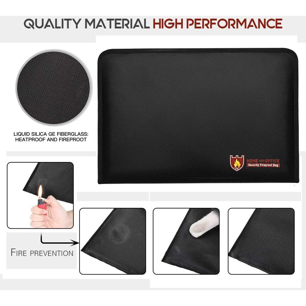 Bolsa de Documentos HSP-HSWITI A4 Resistente al Fuego y Agua