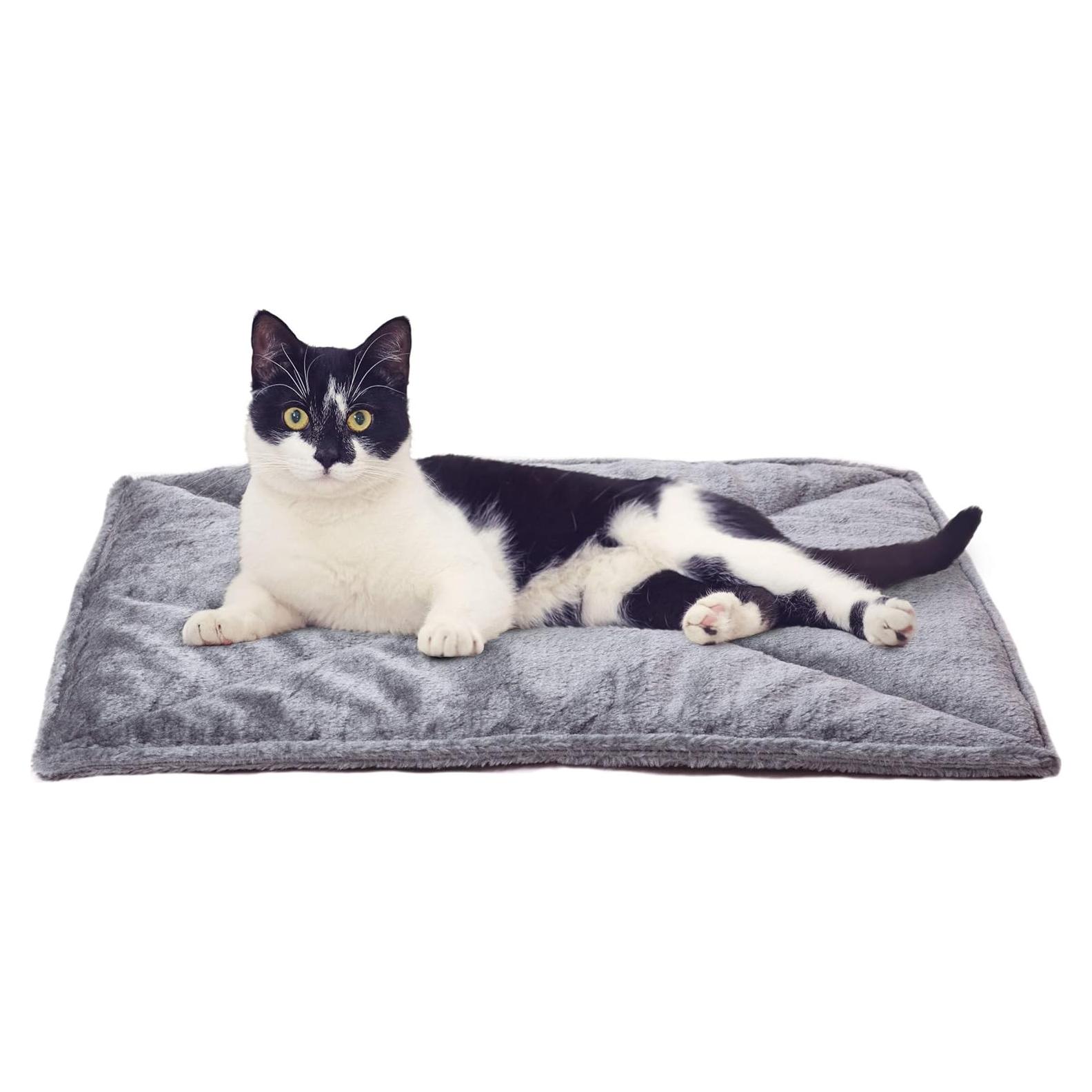 Almohadilla Autocalentable Furhaven ThermaNAP para Gatos y Perros