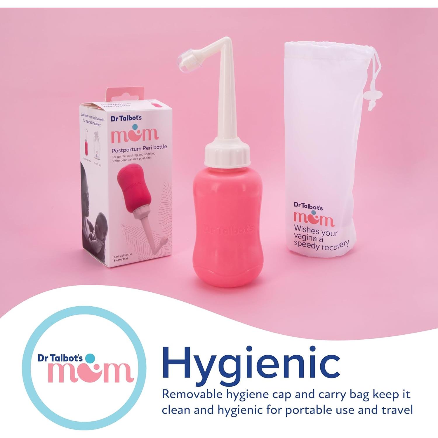 Botella Perineal Postparto Dr. Talbot 360 ml con Bolsa