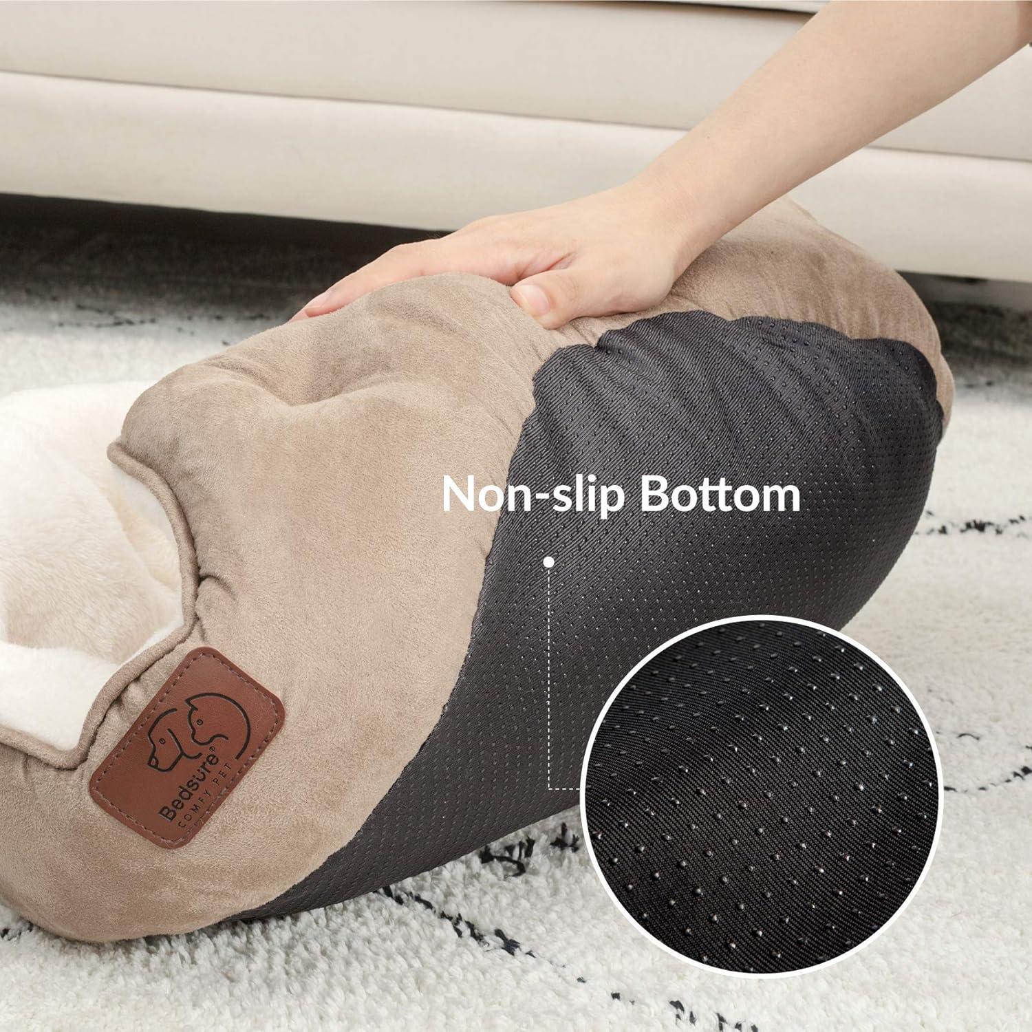 Cama para perros Bedsure redonda 50,8 cm antideslizante