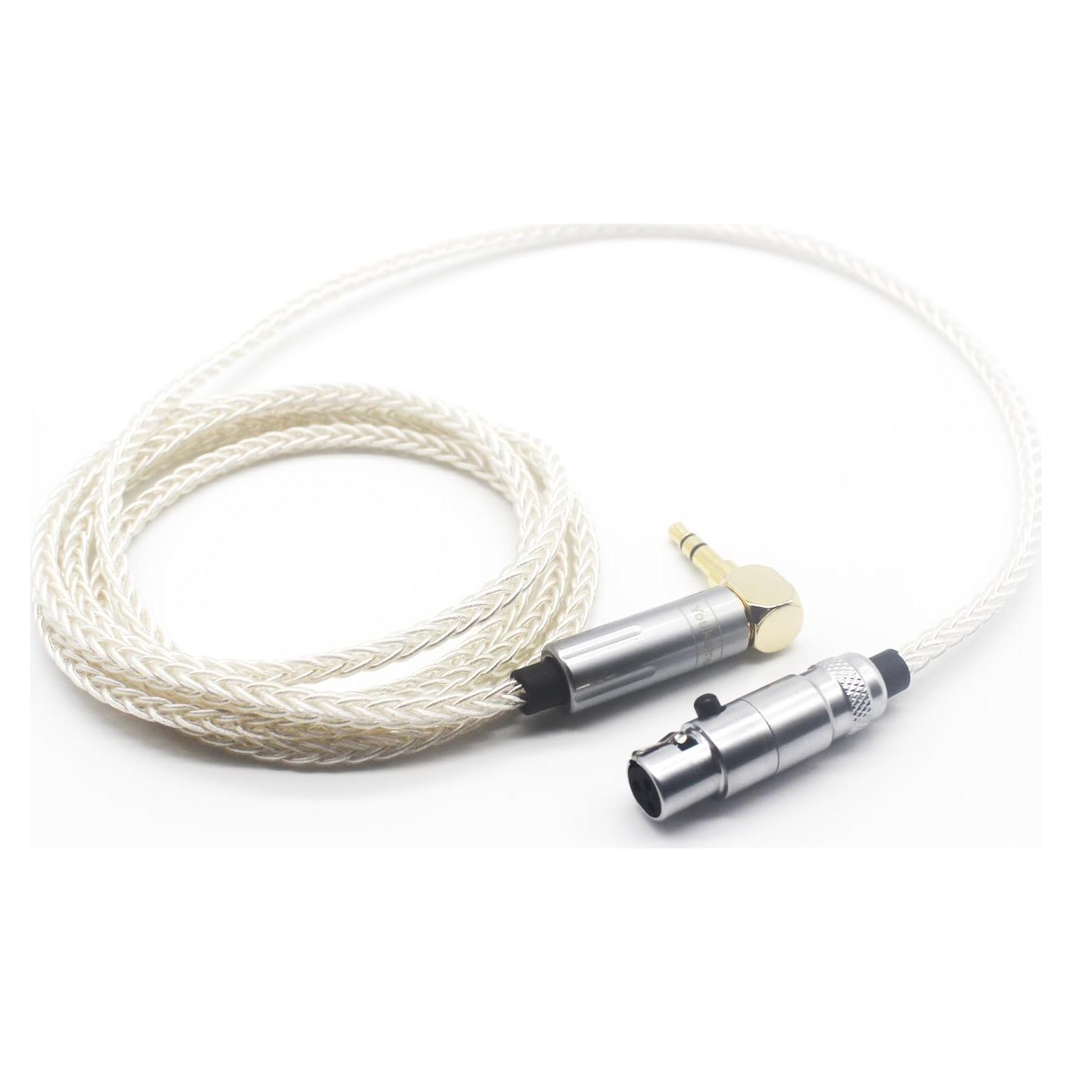Cable de Reemplazo 3.5mm Youkamoo para Auriculares AKG y Pioneer 1.2m